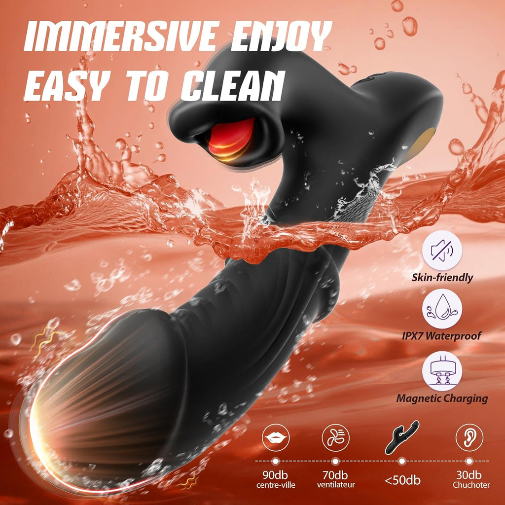 ThrustLick 4-in-1 G-Spot Licking Vibrator