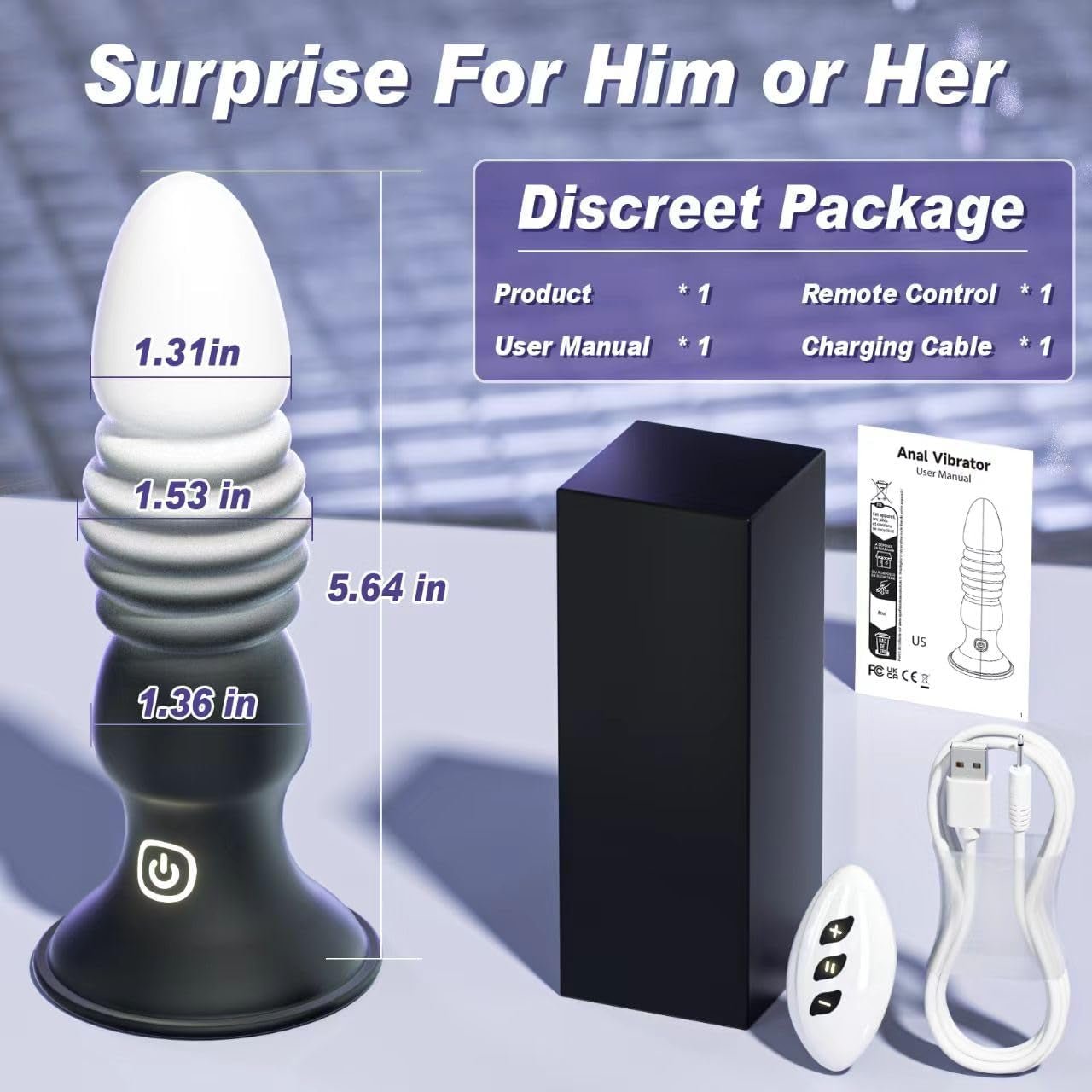 ThrustLink App-Control Prostate Massager & Anal Plug