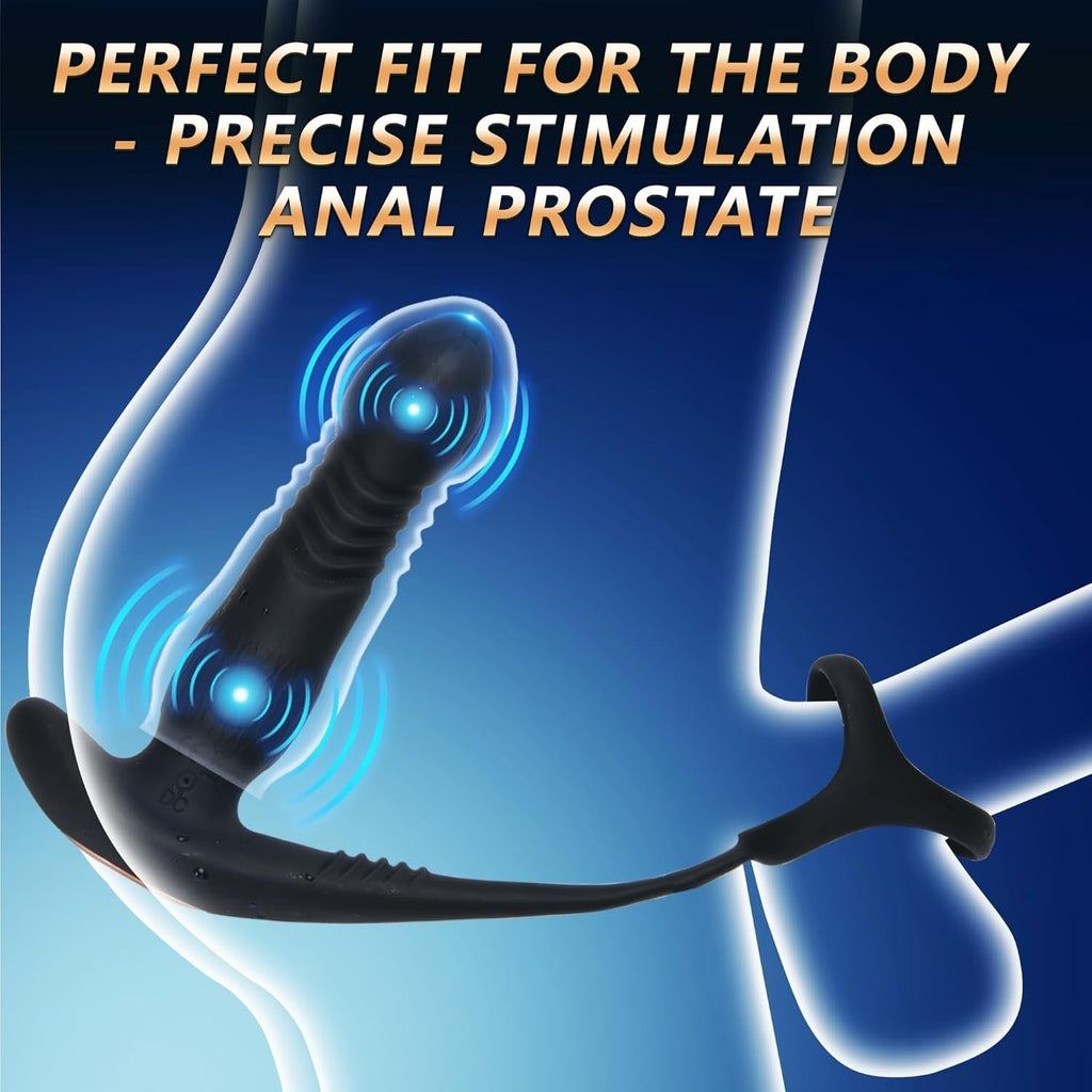 ThrustLock Thrusting Prostate Massager Cock Ring