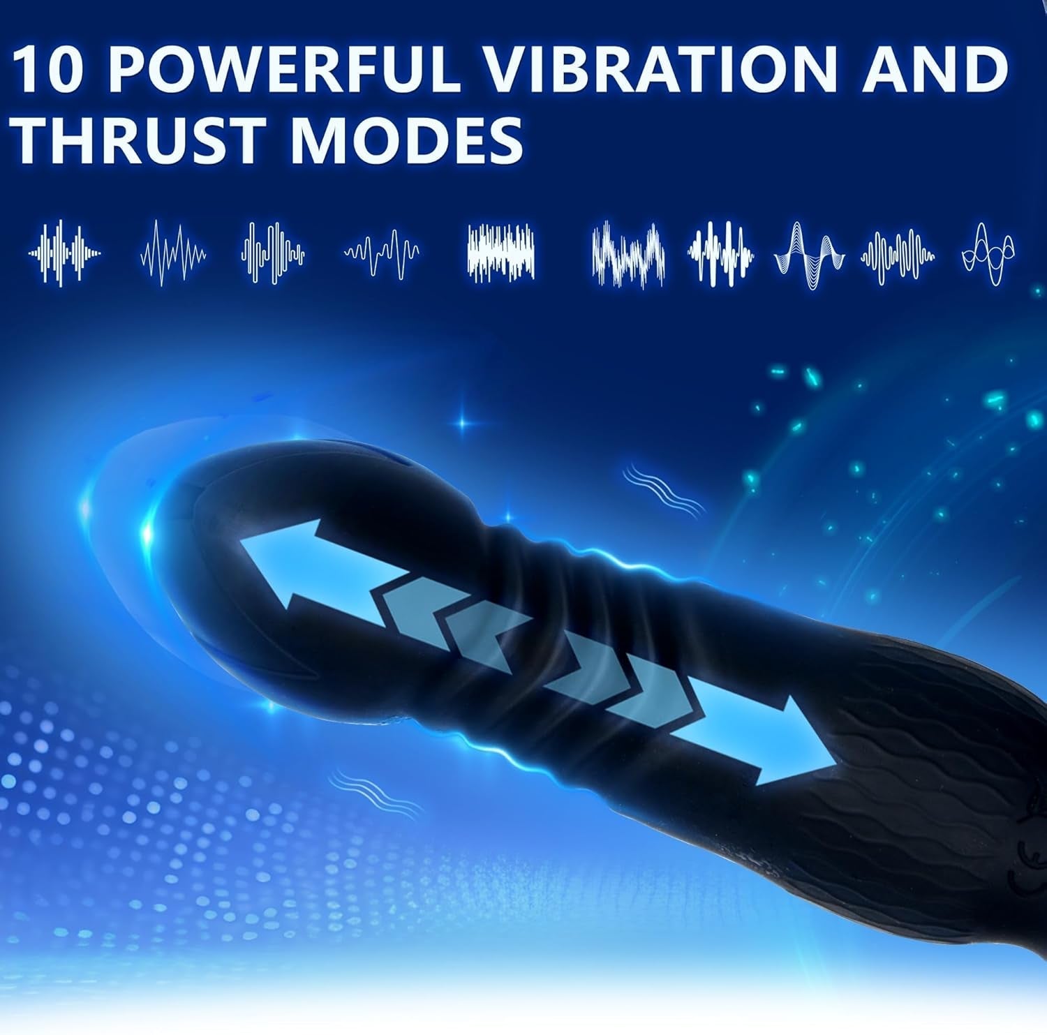 ThrustLock Thrusting Prostate Massager Cock Ring