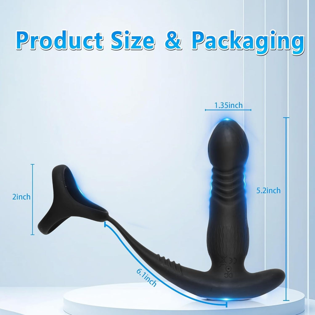 ThrustLock Thrusting Prostate Massager Cock Ring