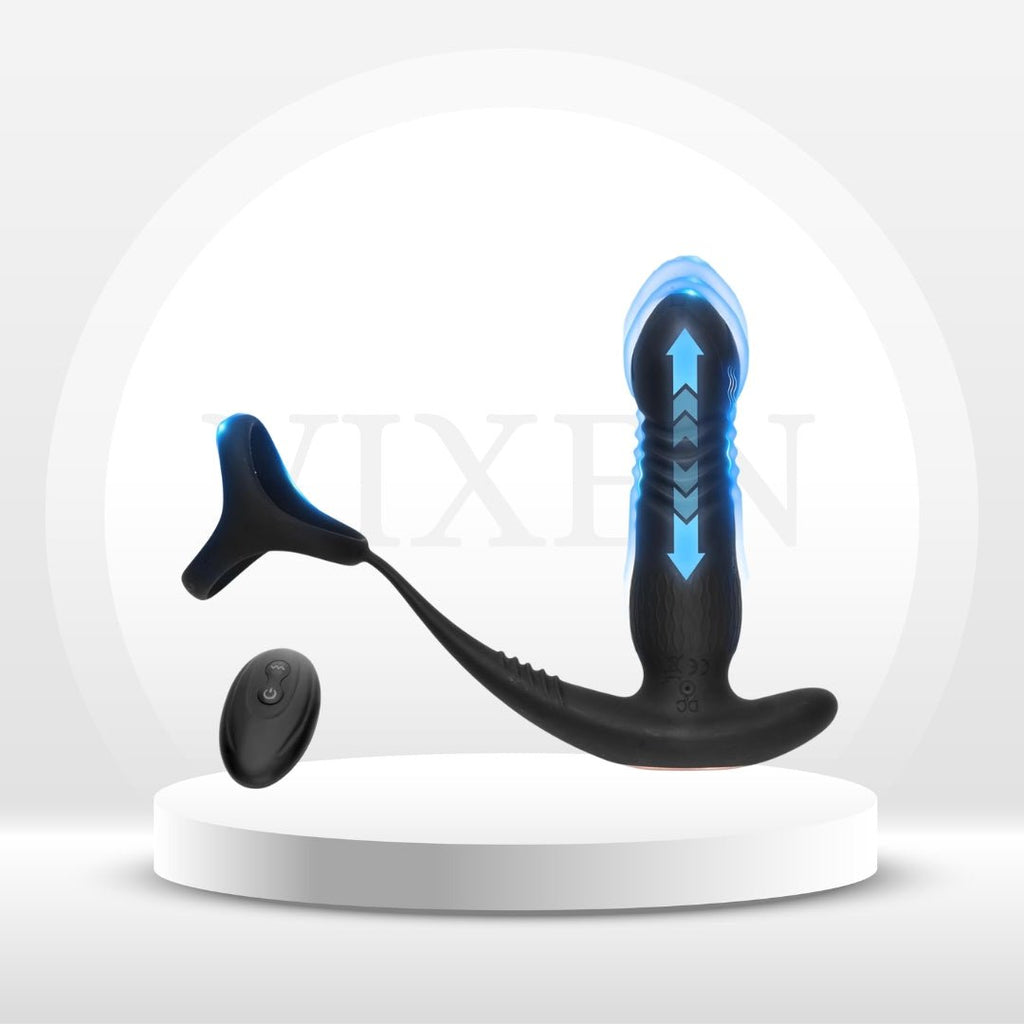 ThrustLock Thrusting Prostate Massager Cock Ring