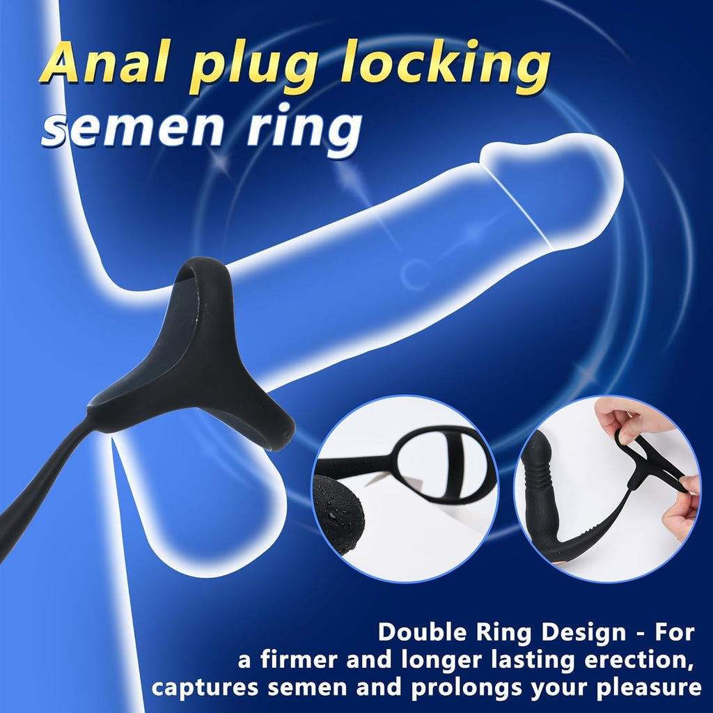 ThrustLock Thrusting Prostate Massager Cock Ring