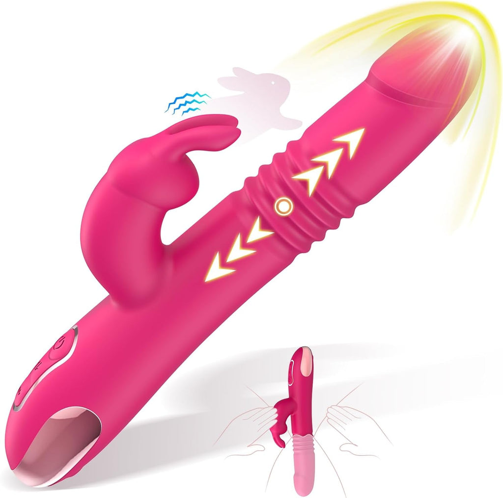 ThrustLuxe Dual-Action Rabbit Vibrator
