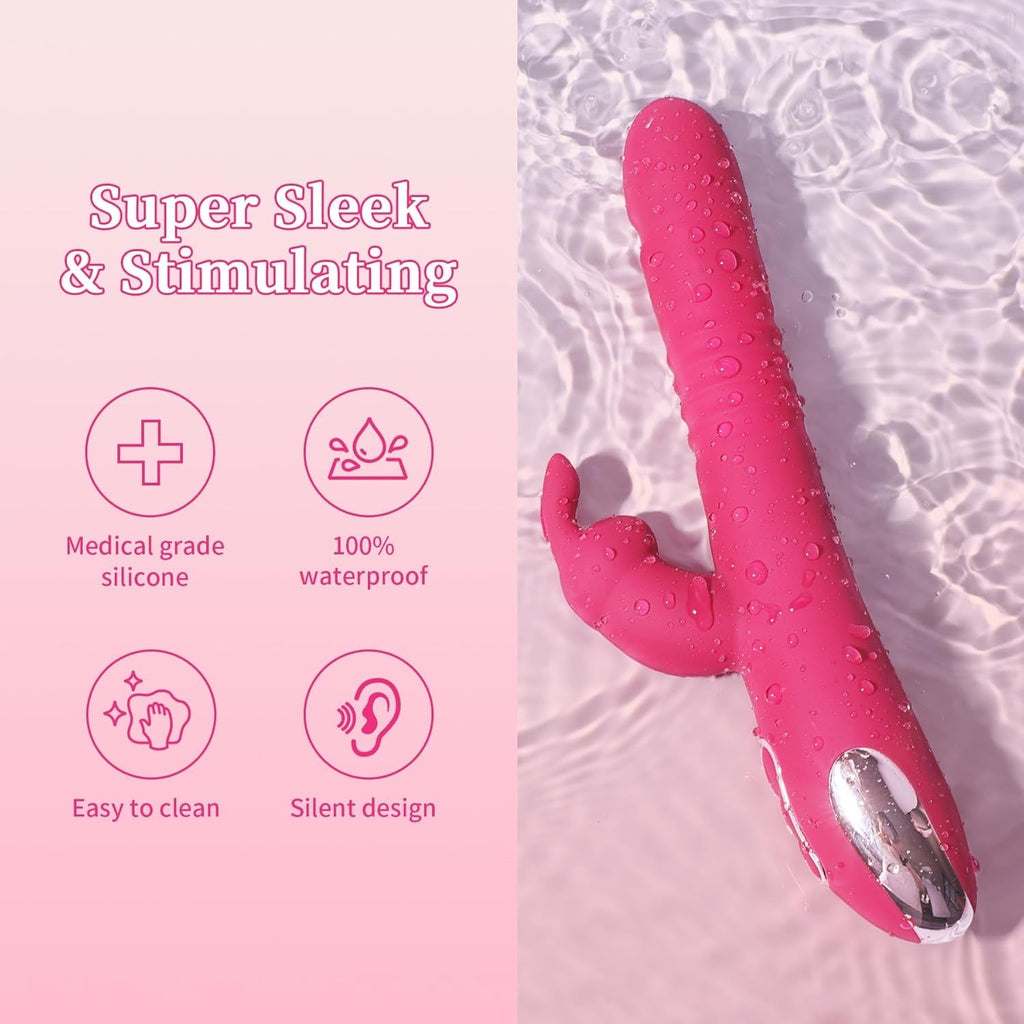 ThrustLuxe Dual-Action Rabbit Vibrator