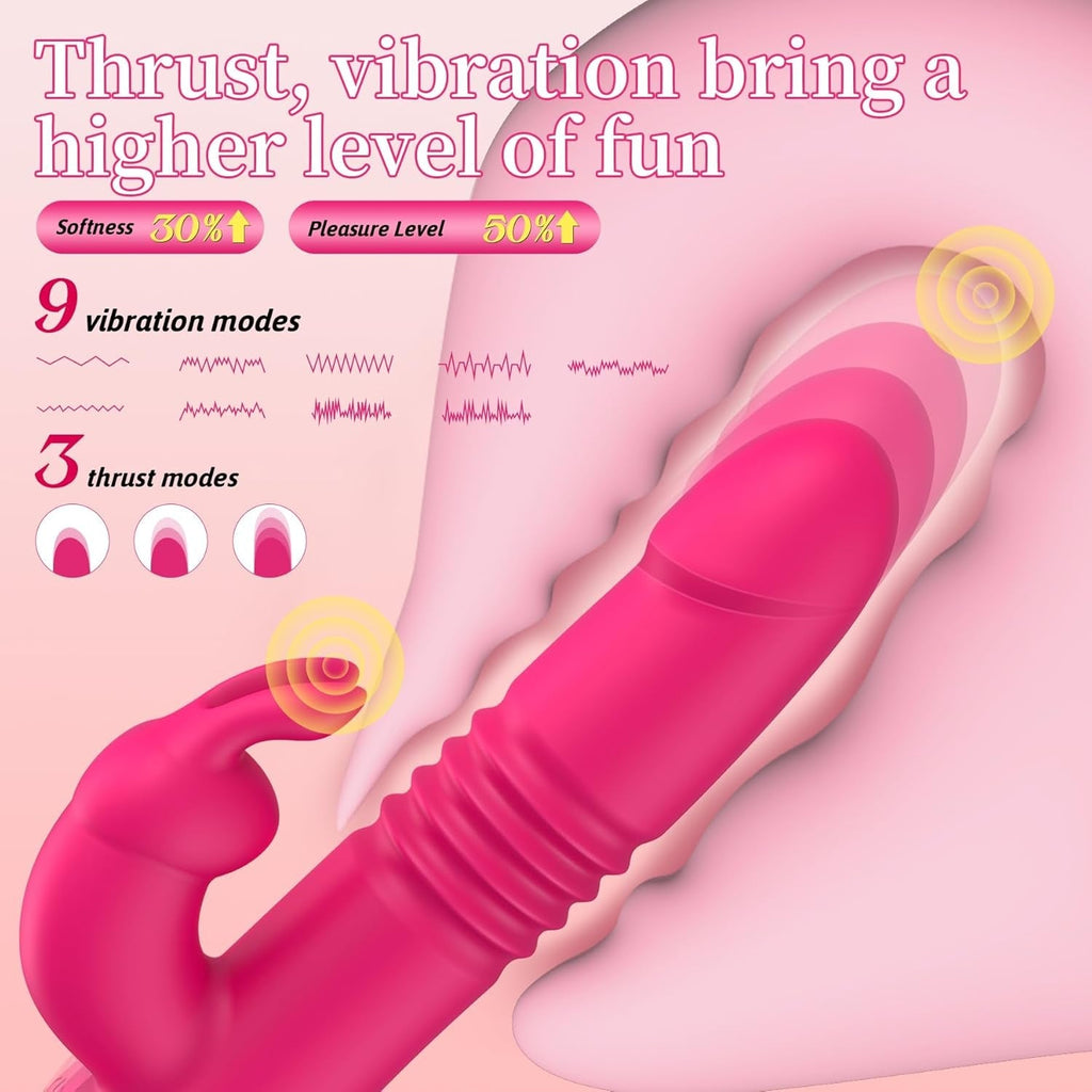 ThrustLuxe Dual-Action Rabbit Vibrator