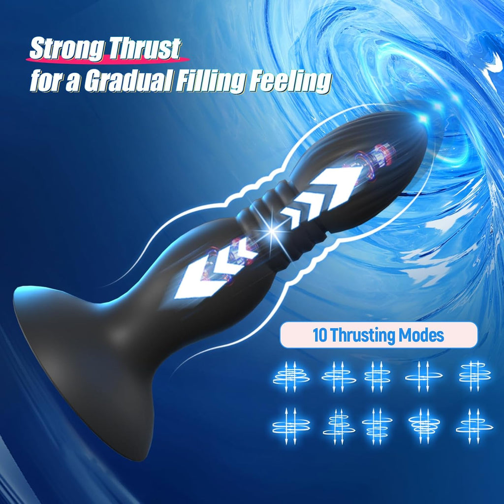 ThrustPlug Prostate & G-Spot Vibrating Plug