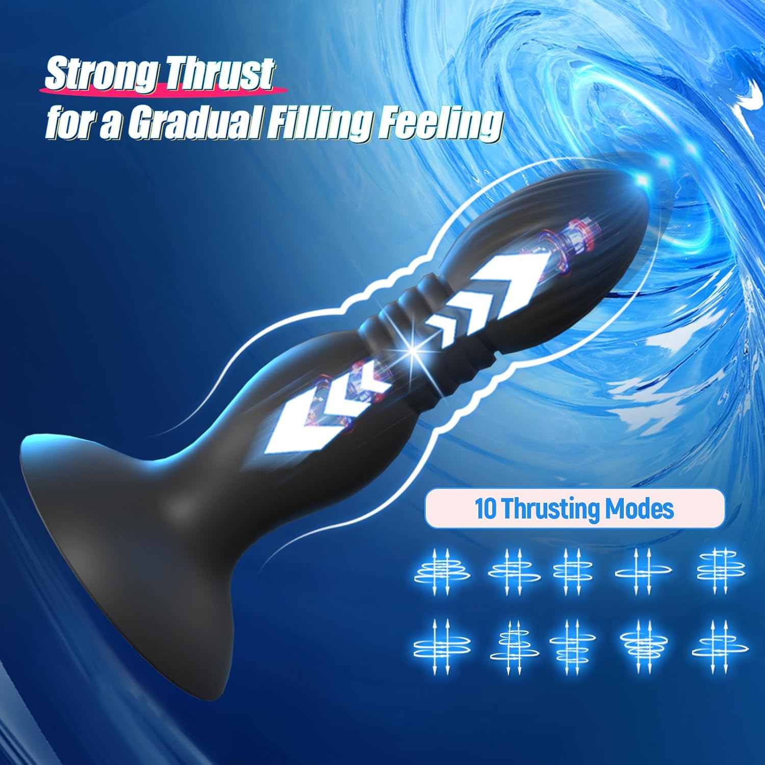 ThrustPlug Prostate & G-Spot Vibrating Plug