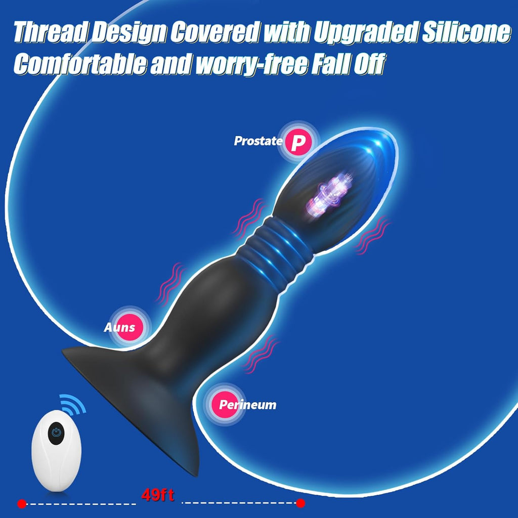ThrustPlug Prostate & G-Spot Vibrating Plug