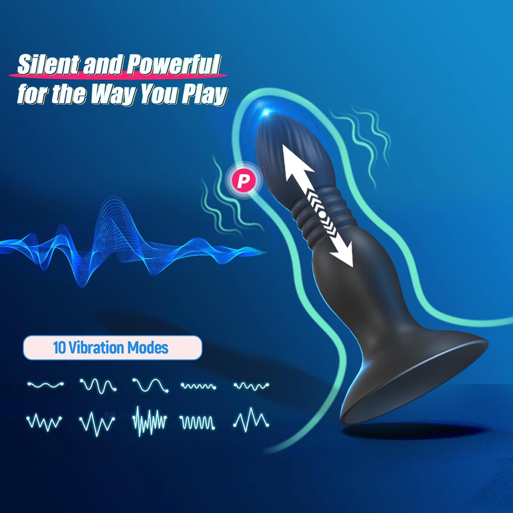 ThrustPlug Prostate & G-Spot Vibrating Plug