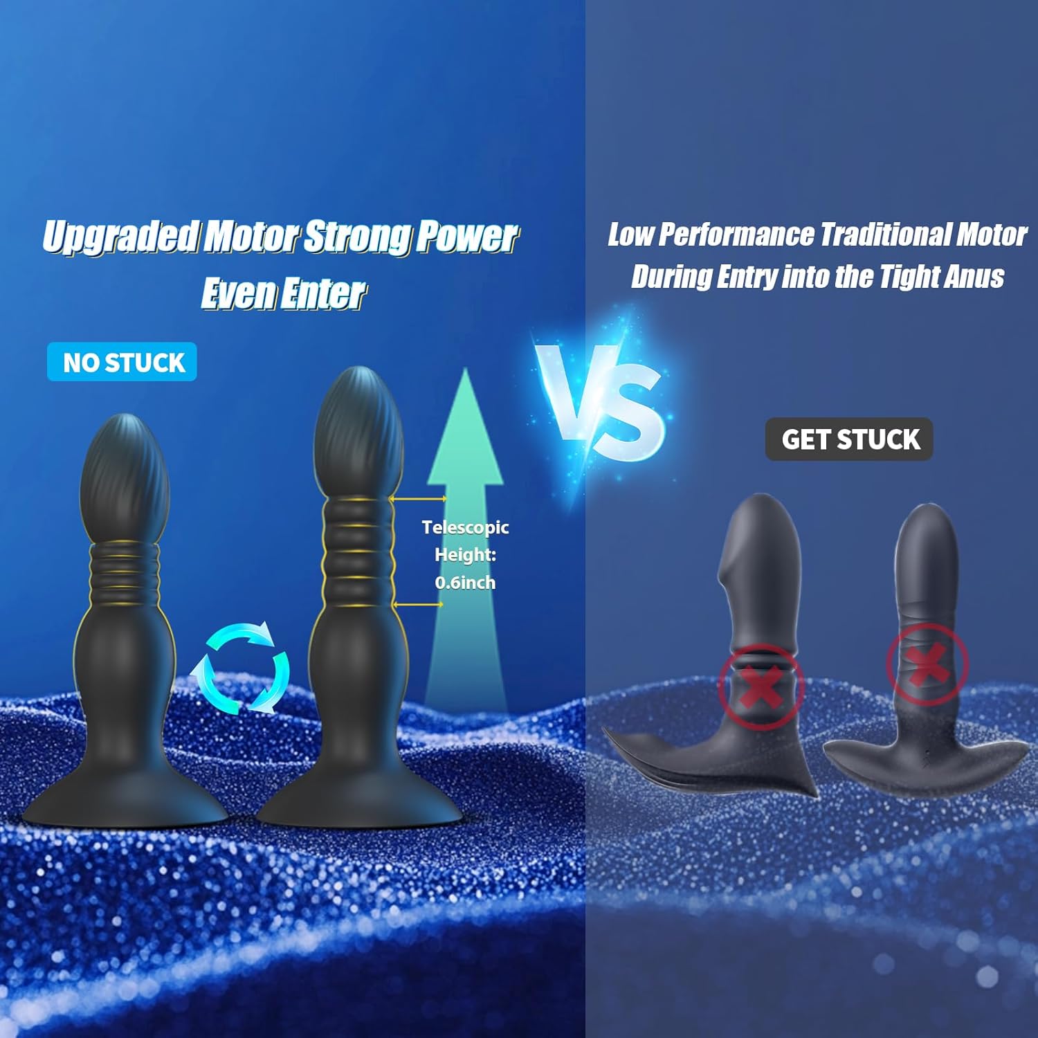 ThrustPlug Prostate & G-Spot Vibrating Plug