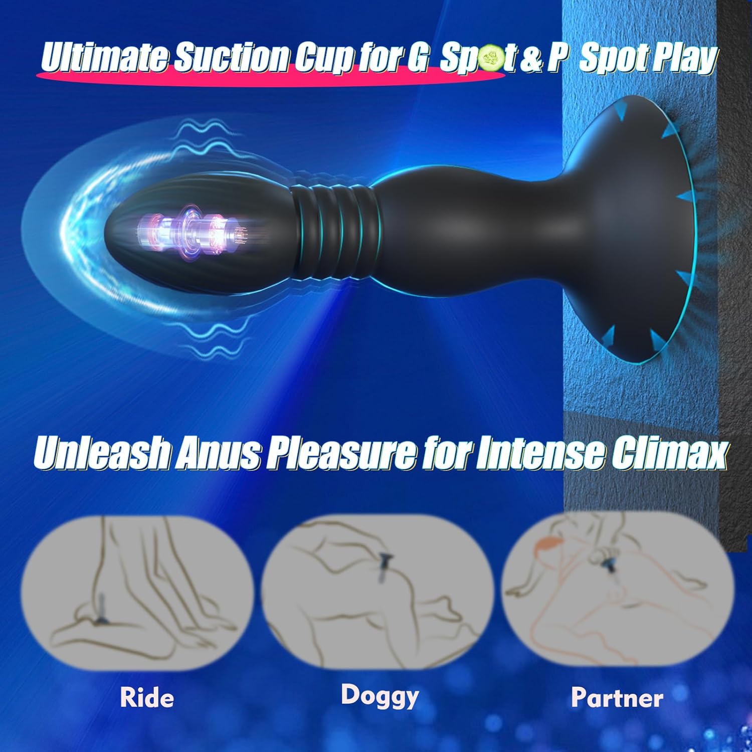 ThrustPlug Prostate & G-Spot Vibrating Plug