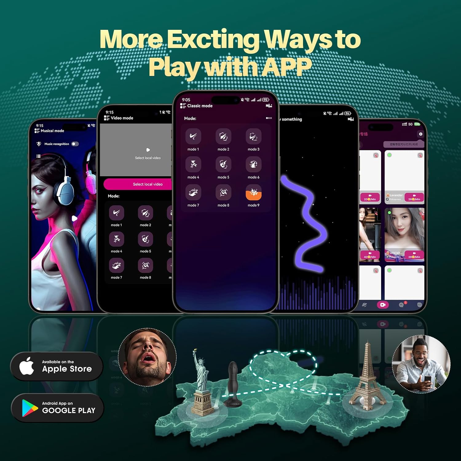 ThrustPlunge App-Controlled Prostate Massager