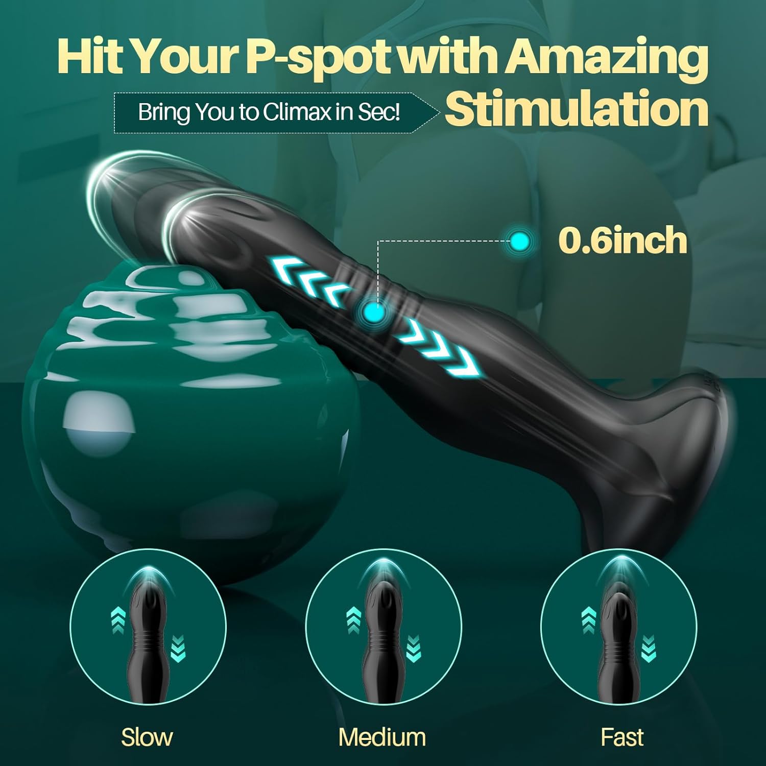 ThrustPlunge App-Controlled Prostate Massager