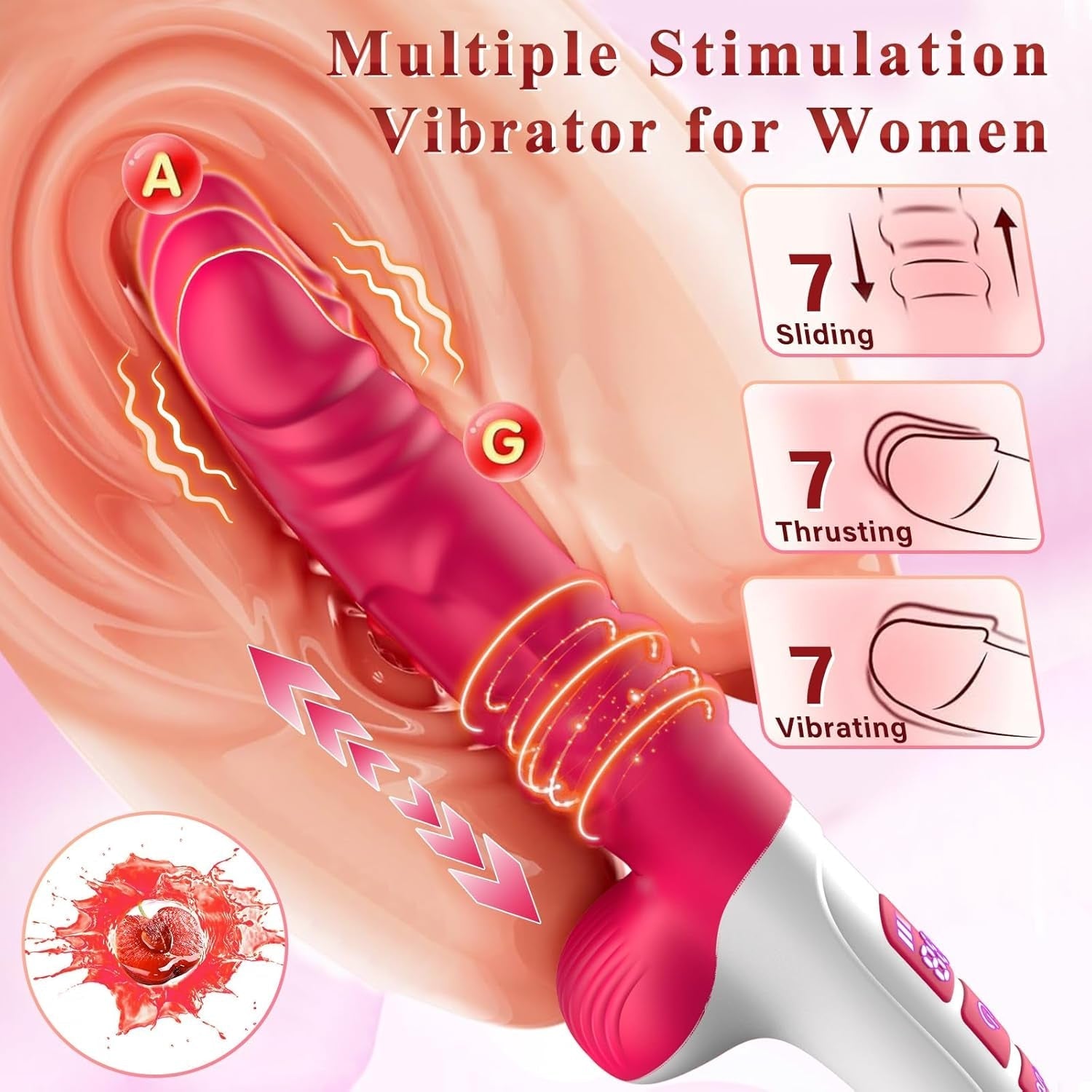 ThrustPulse Thrusting Dildo Sex Machine