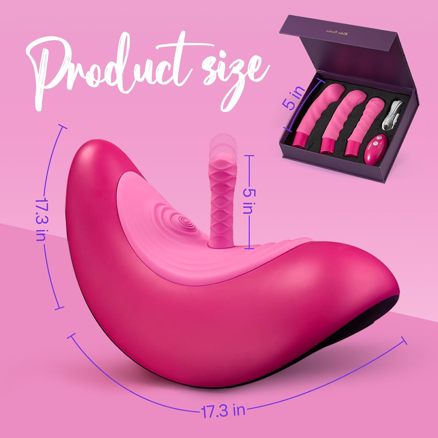 ThrustRide Remote Control Saddle Vibrator