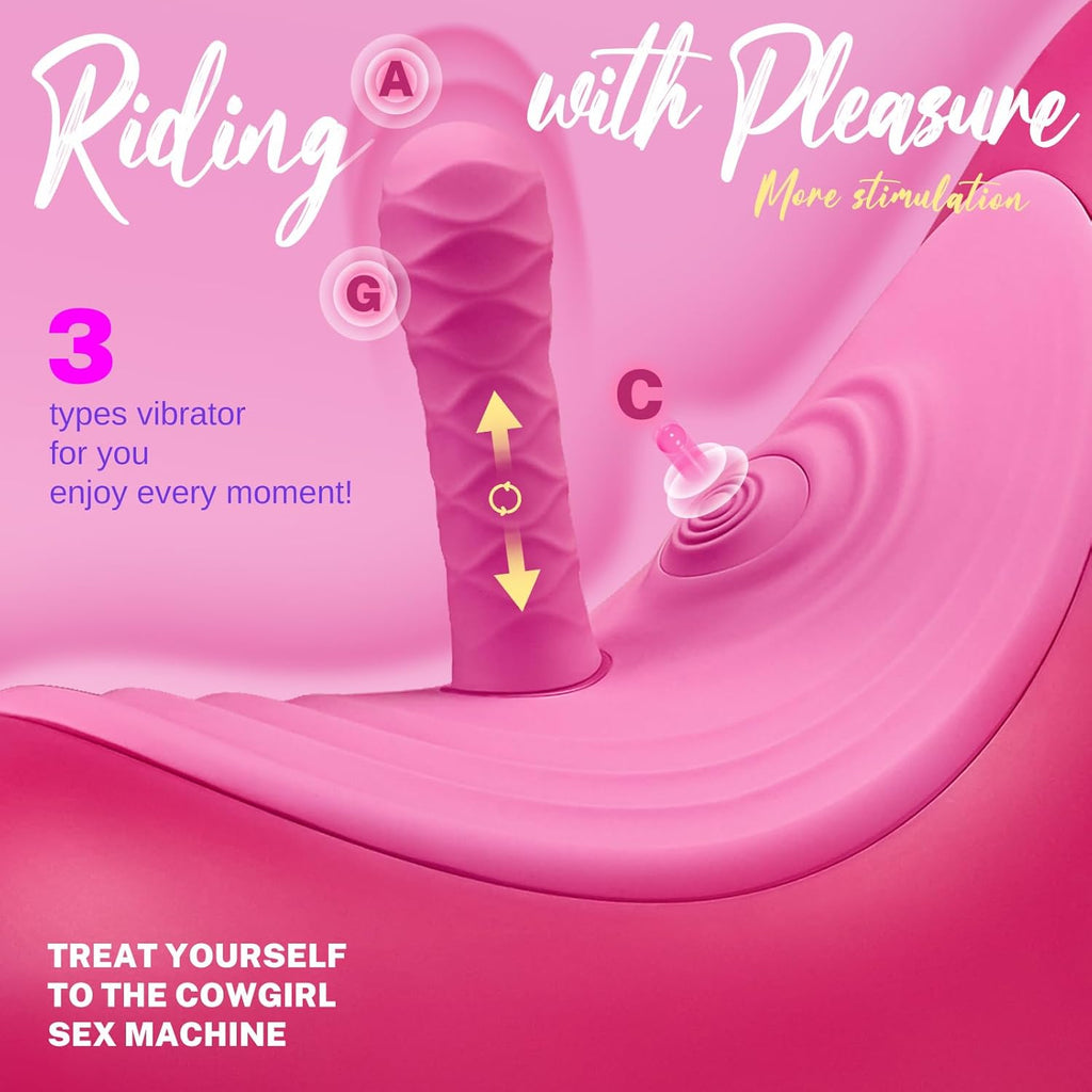 ThrustRide Remote Control Saddle Vibrator