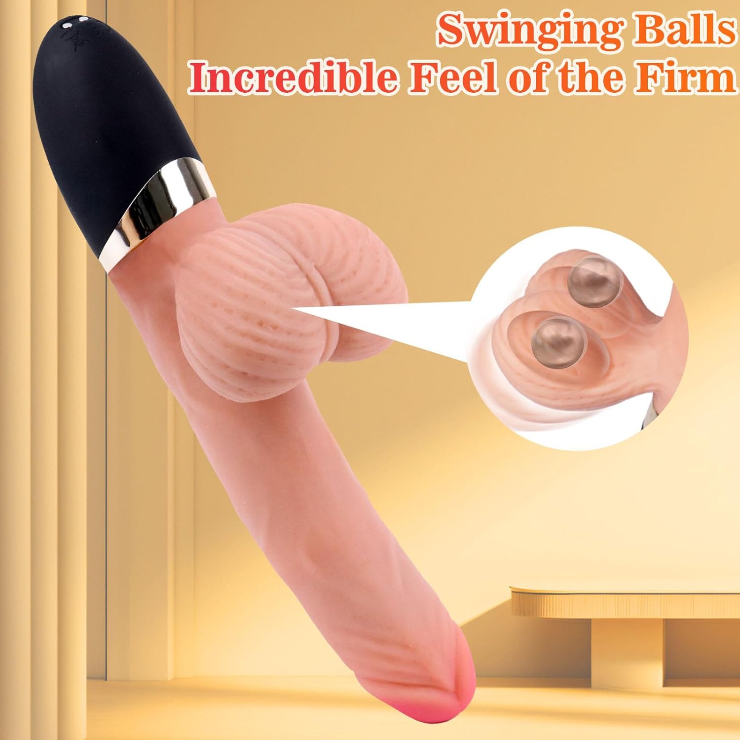 ThrustRod 4-in-1 Dildo Machine with Swinging Balls