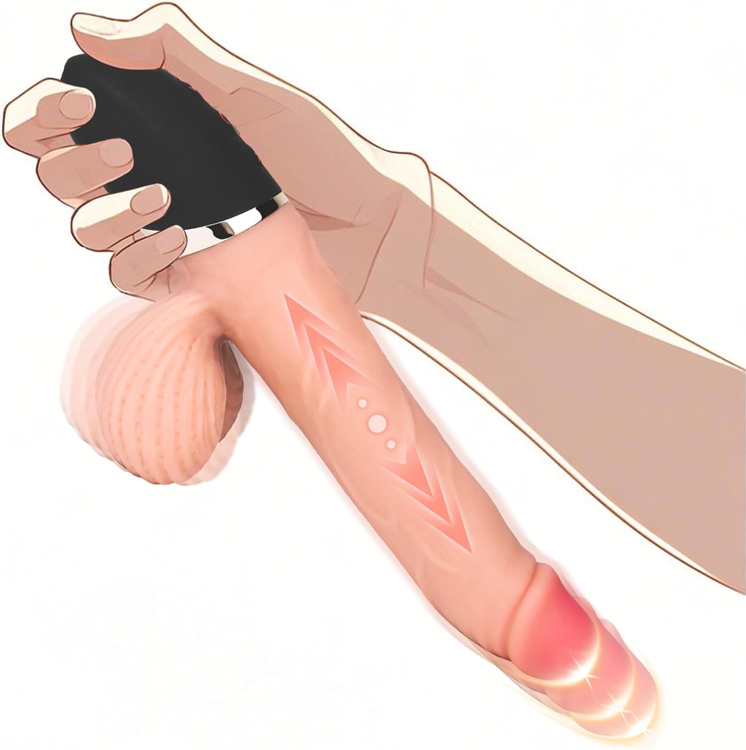ThrustRod 4-in-1 Dildo Machine with Swinging Balls