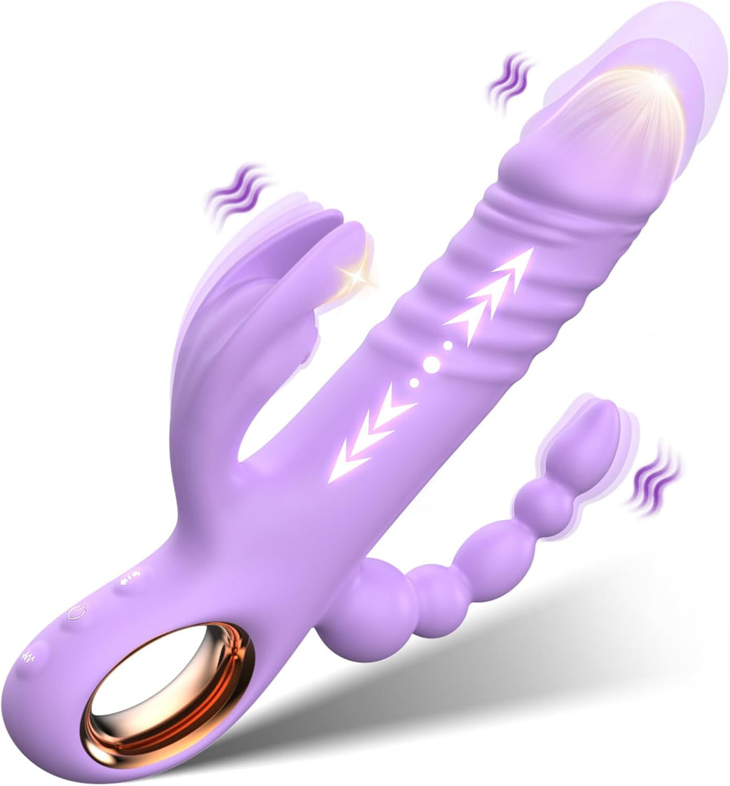 ThrustTriX 3-in-1 Pleasure Bunny Vibrator