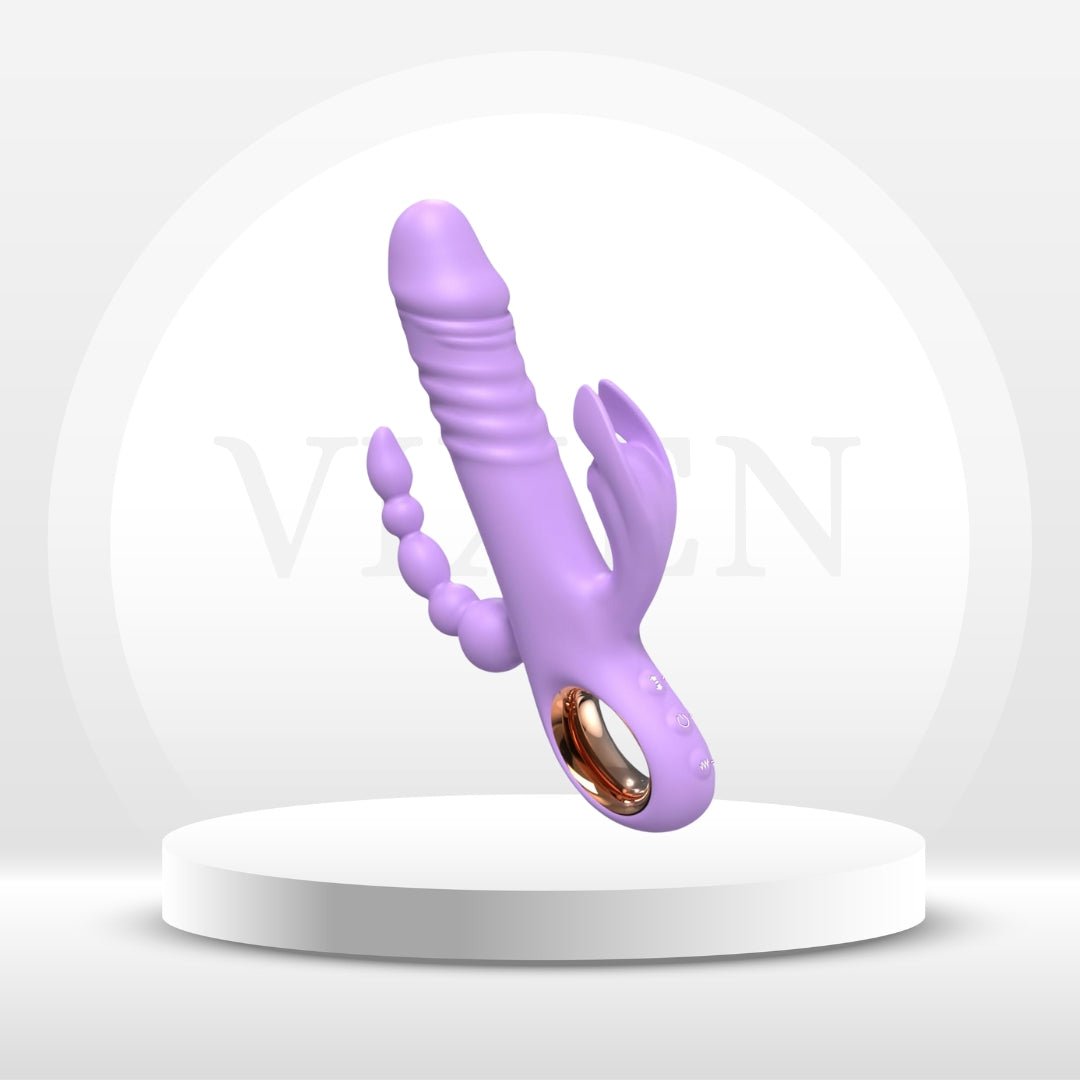 ThrustTriX 3-in-1 Pleasure Bunny Vibrator