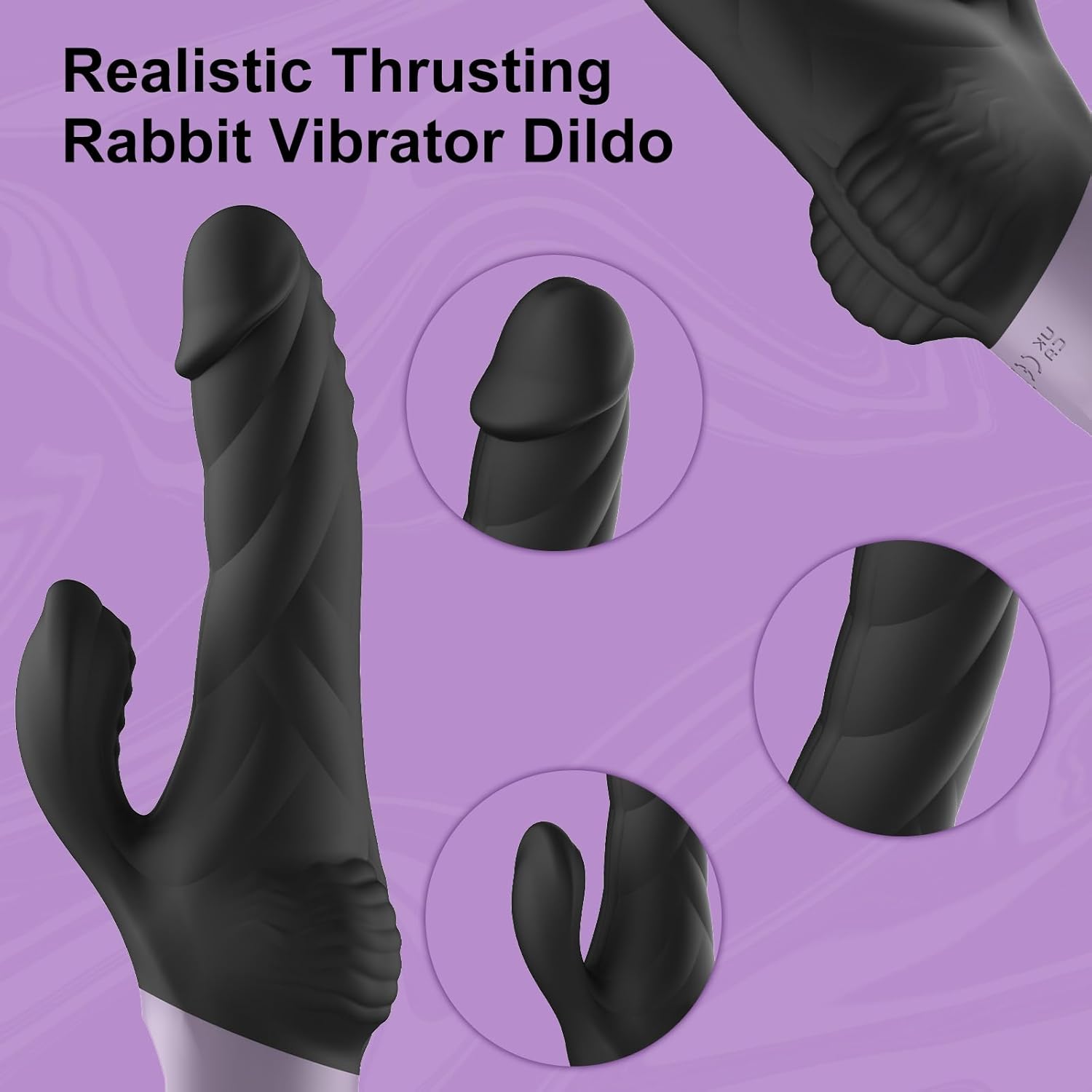 ThrustView Real Feel LED Dildo Vibrator