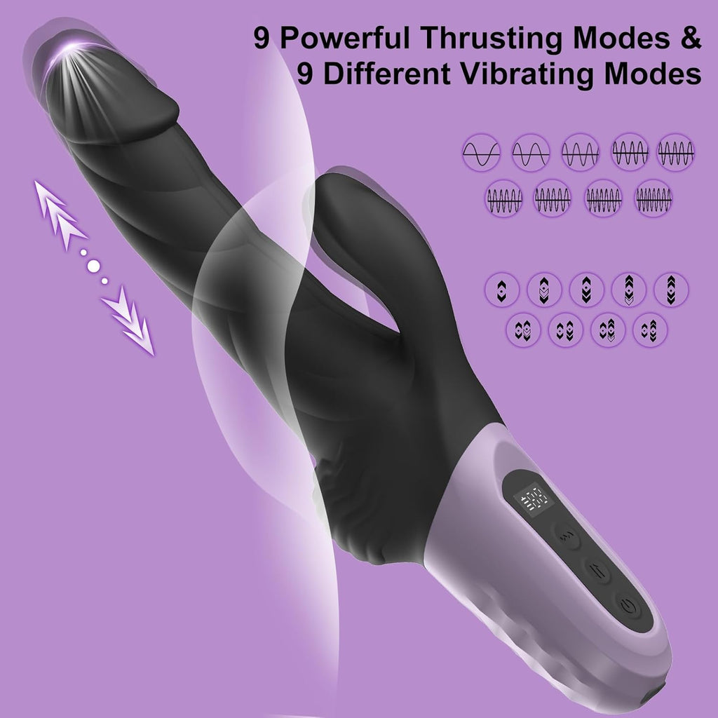 ThrustView Real Feel LED Dildo Vibrator