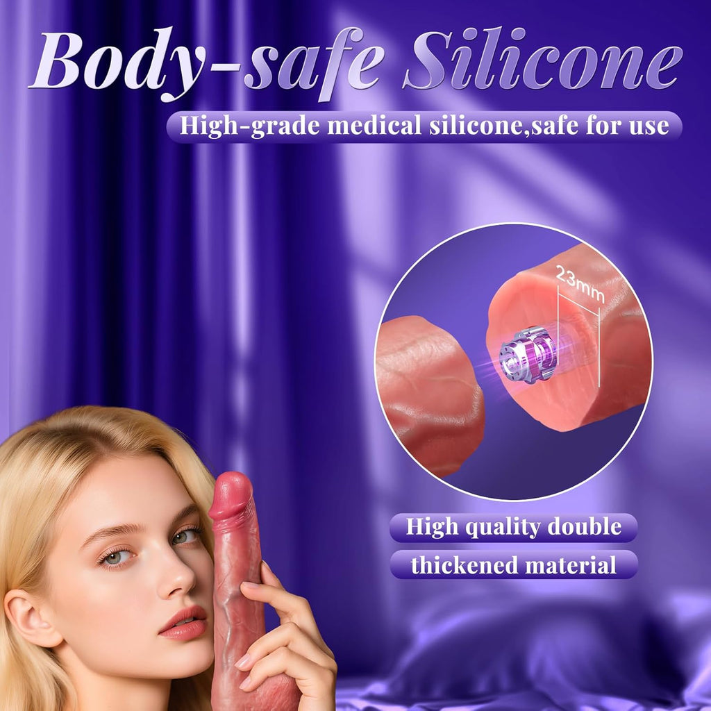 ThrustX Realistic Thrusting Dildo Vibrator