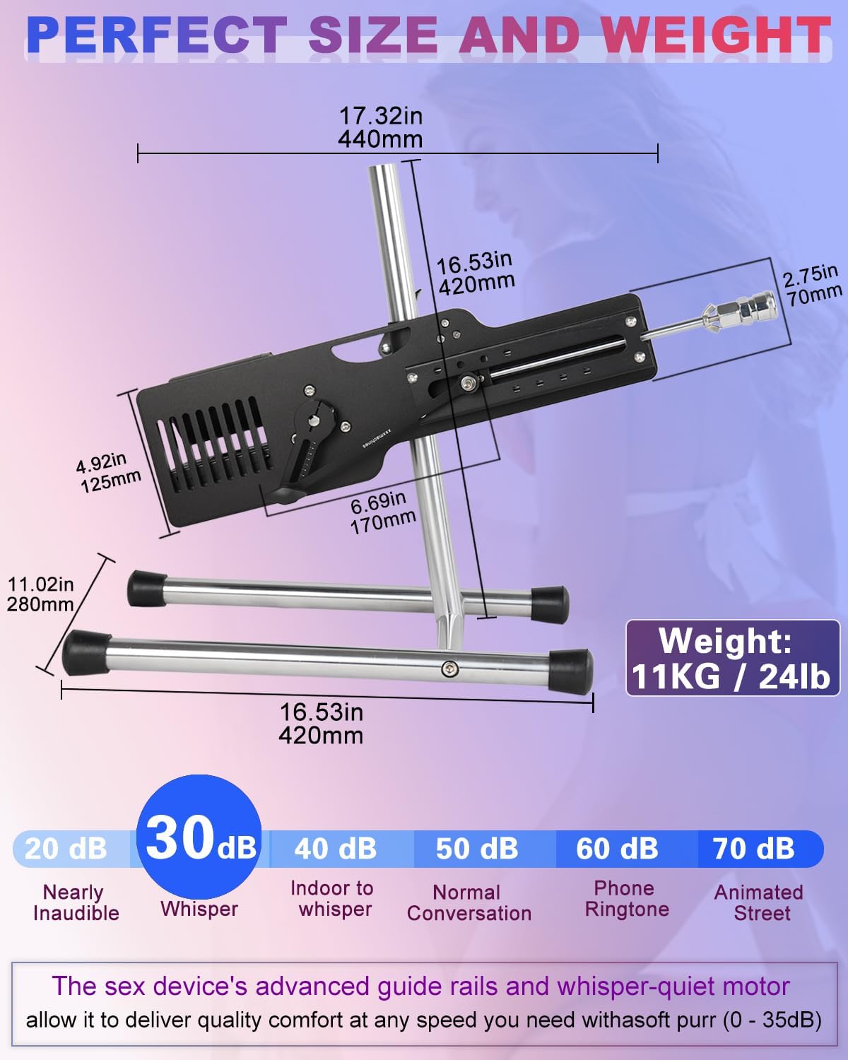 ThrustX360 – Remote Control Sex Machine (120W)
