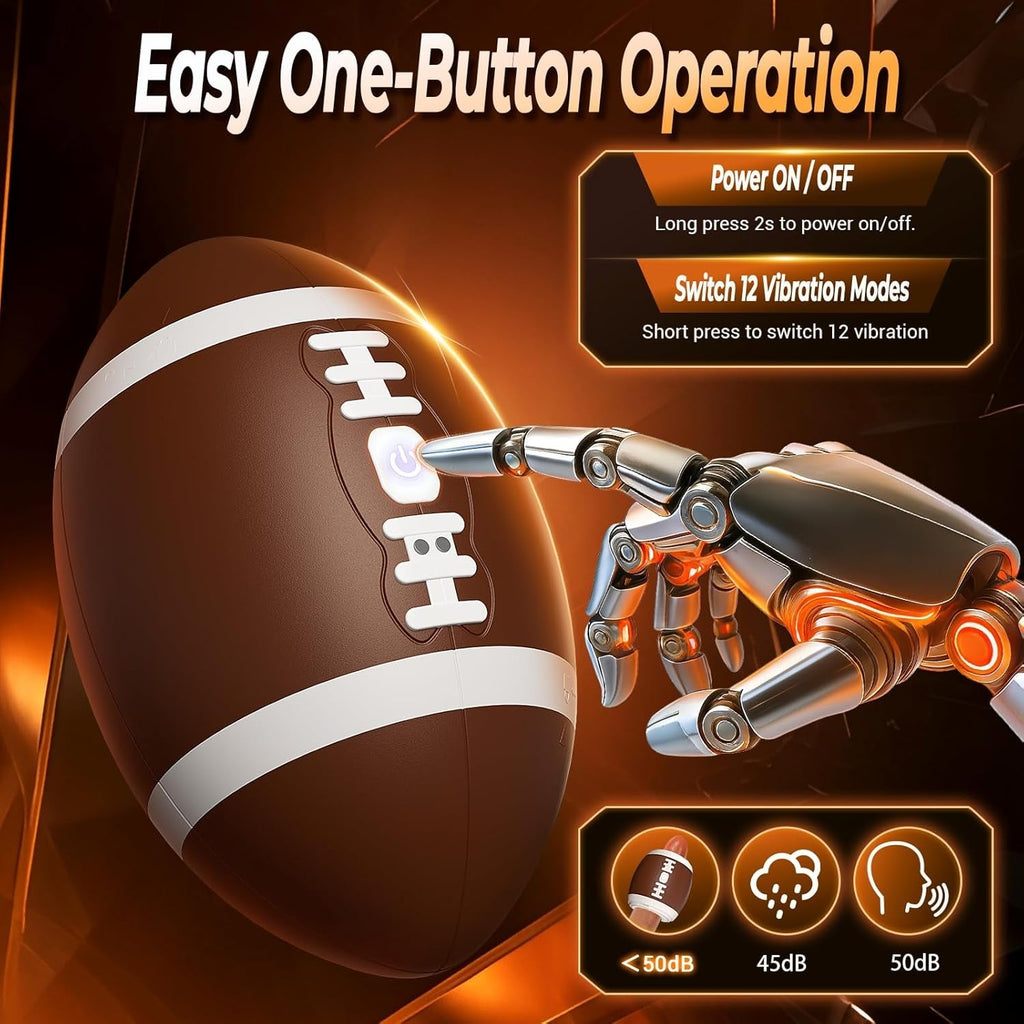 TightEnd Discreet Football-Shaped Male Stroker