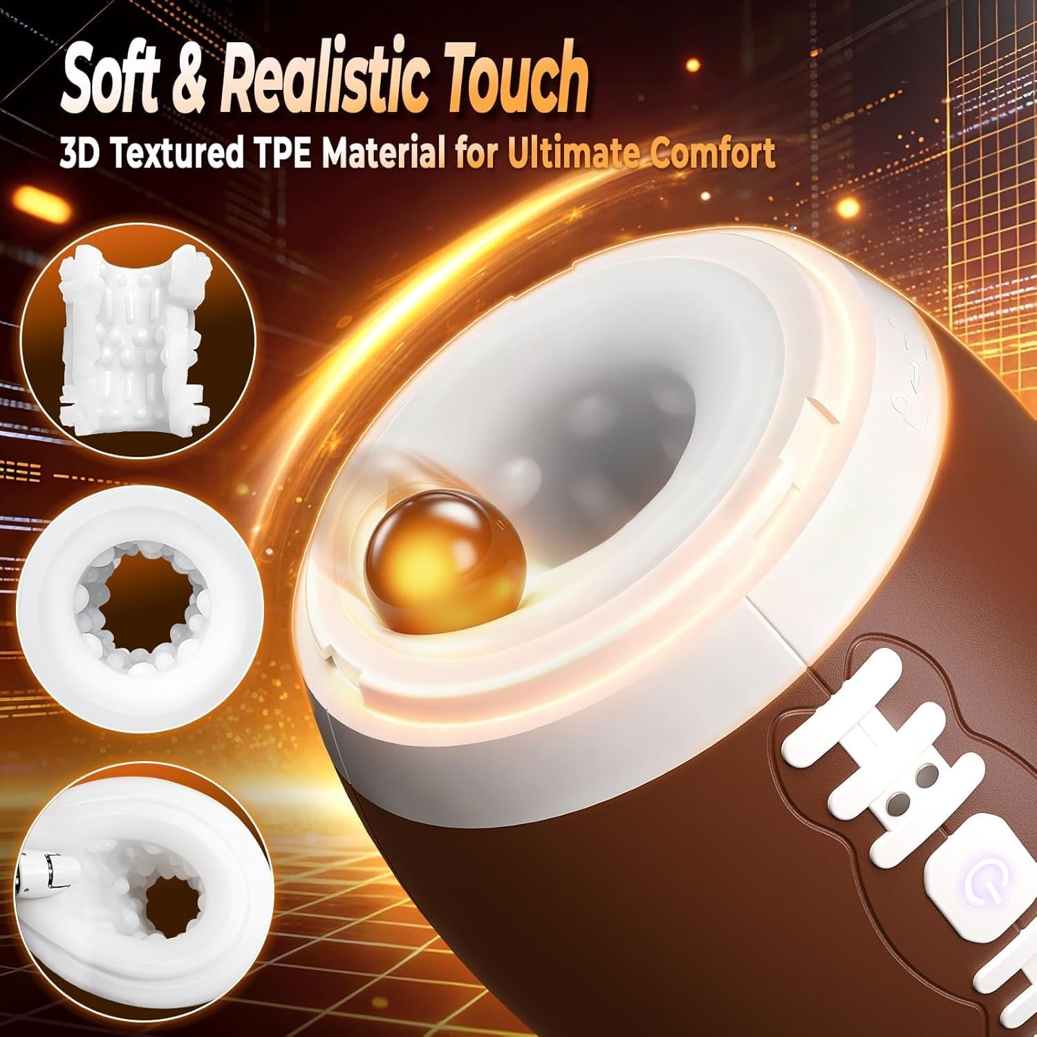 TightEnd Discreet Football-Shaped Male Stroker