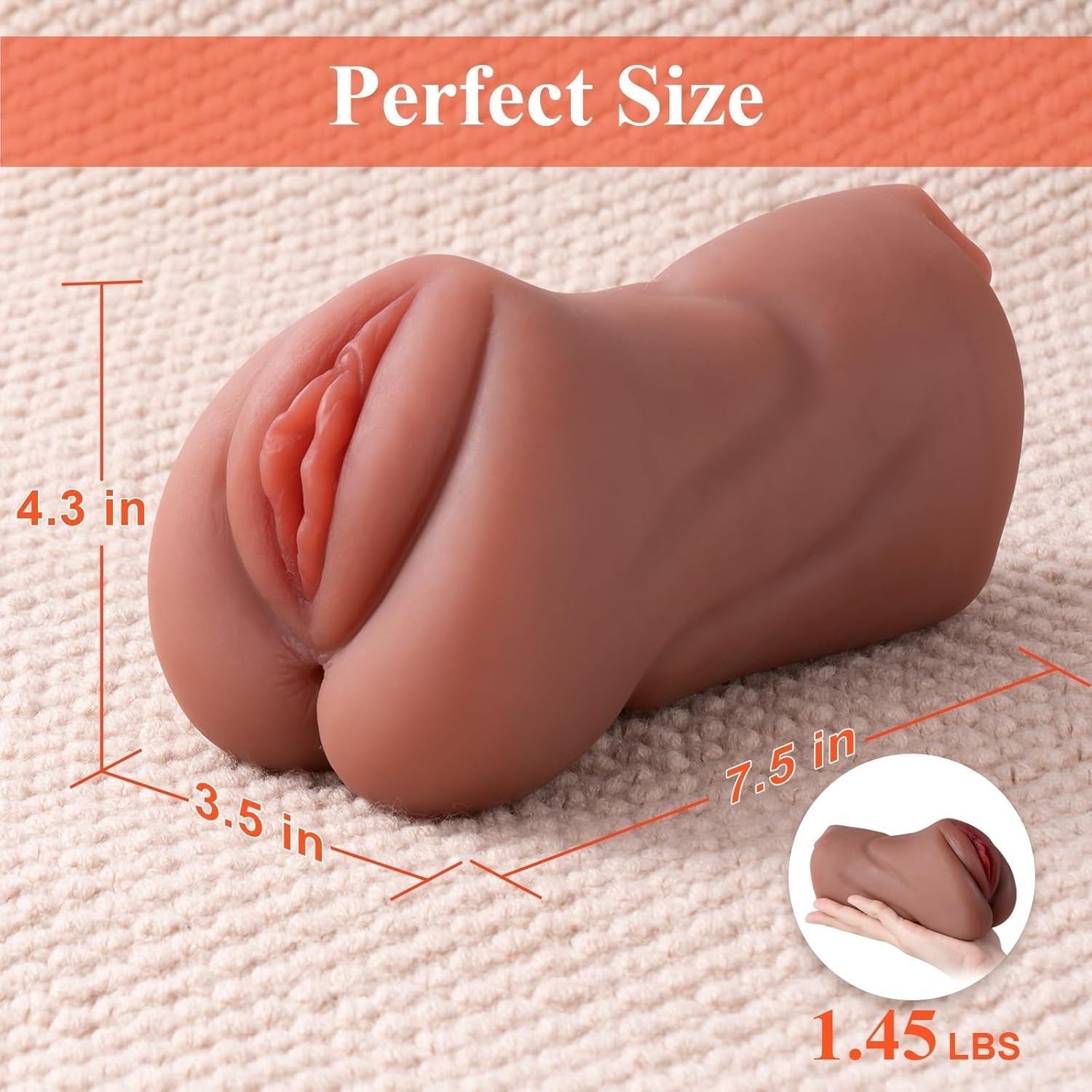 TightMuse 3-in-1 Pocket Pussy Stroker