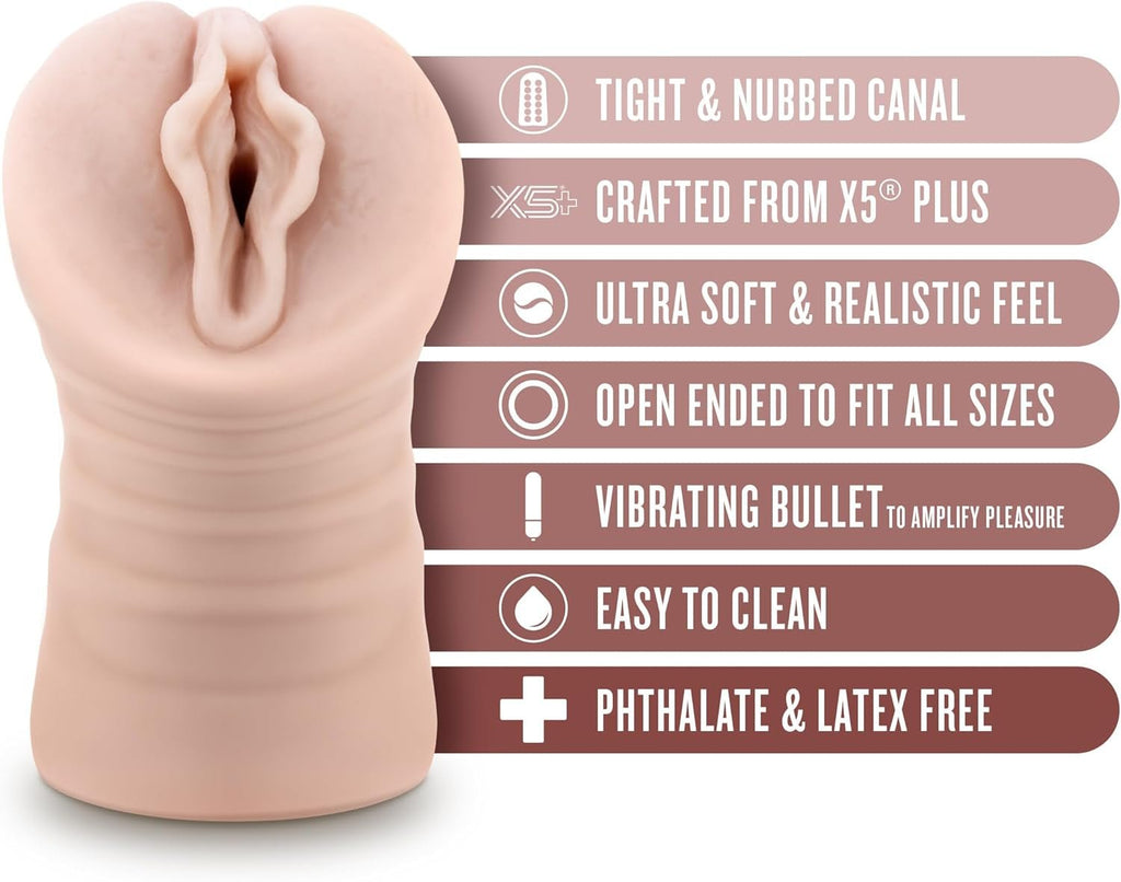 TightRush Vibrating Pocket Pussy Stroker