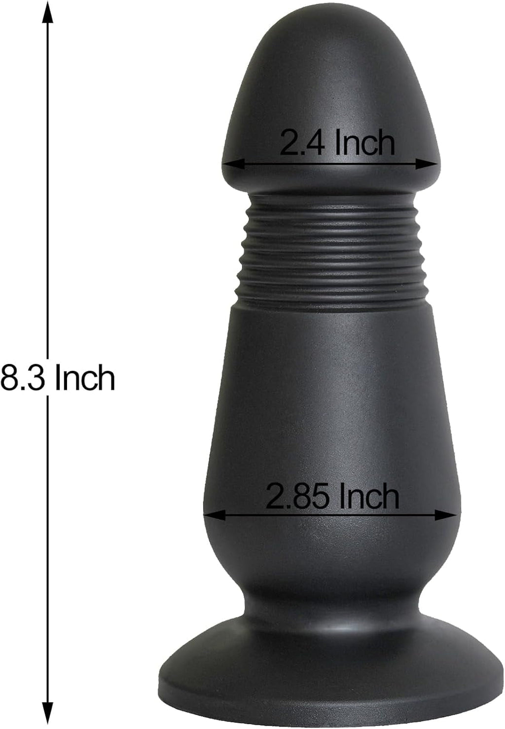 TitanBase Extra Thick Silicone Anal Plug