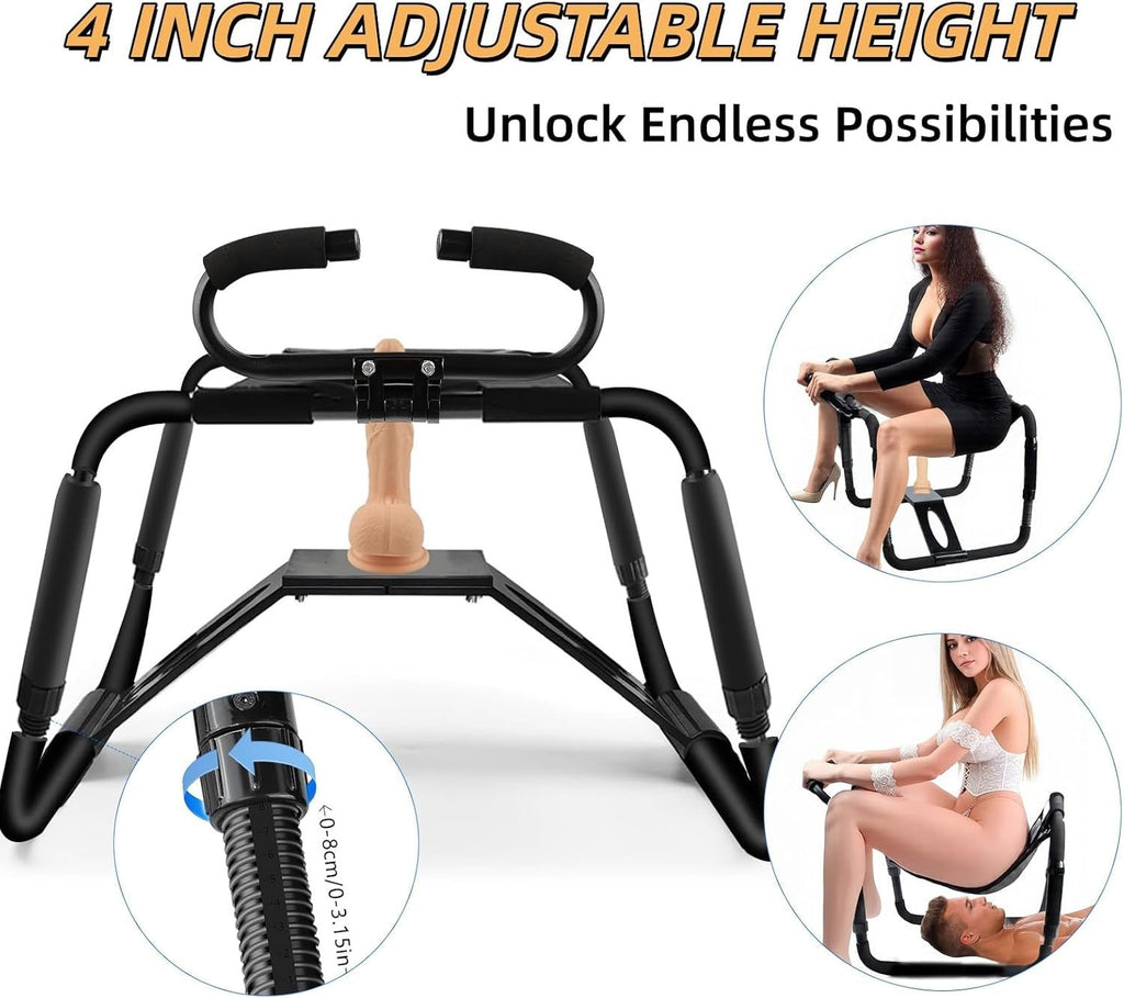 TitanFlex Adjustable Intimacy Chair with Support Straps