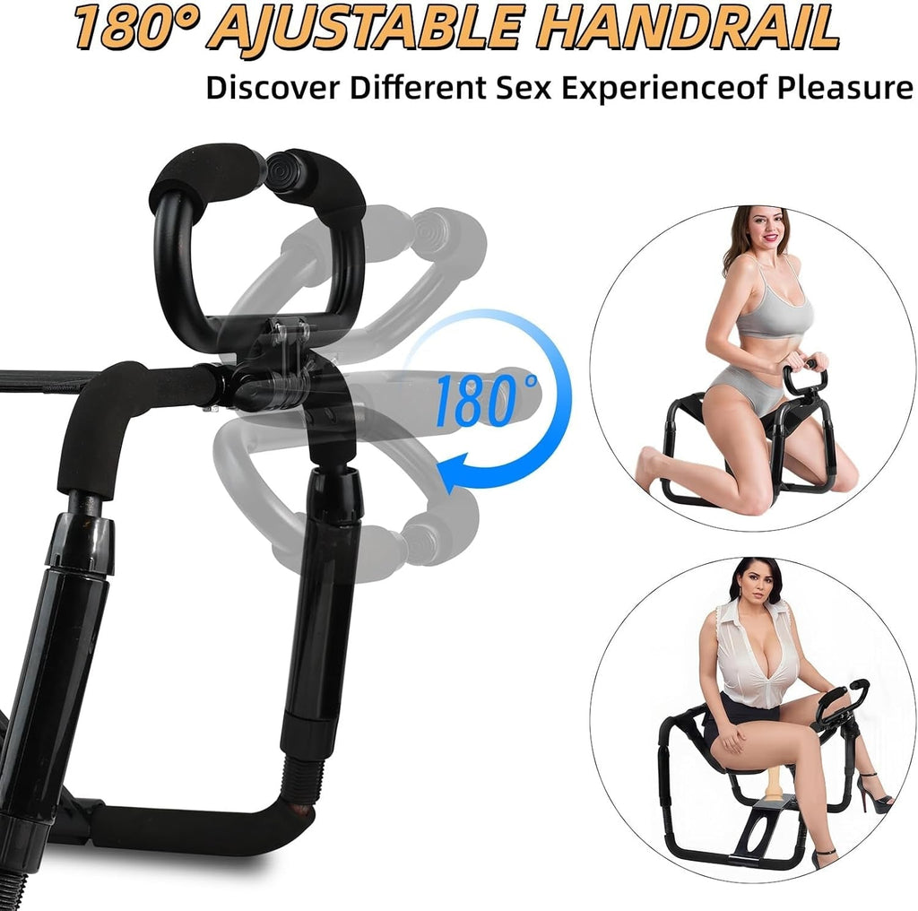 TitanFlex Adjustable Intimacy Chair with Support Straps