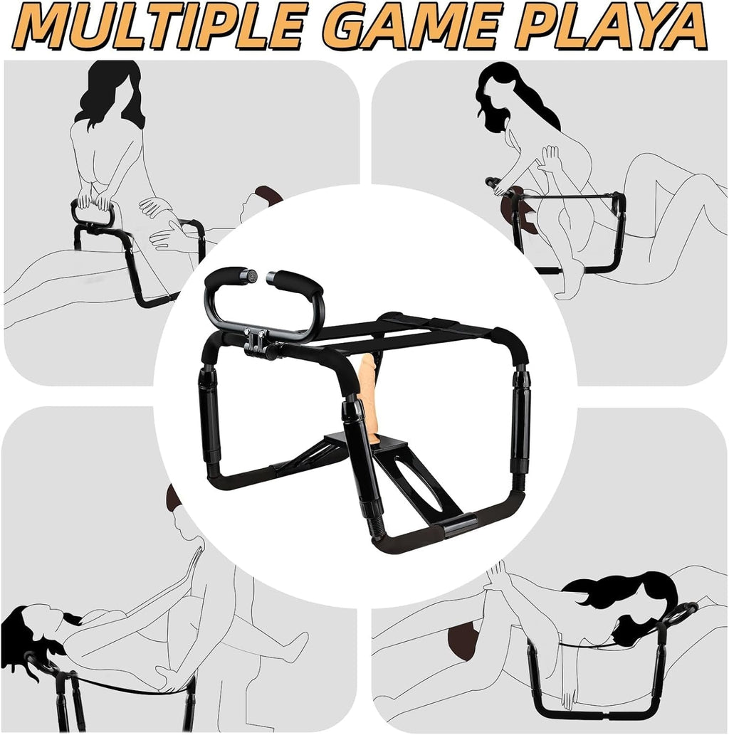 TitanFlex Adjustable Intimacy Chair with Support Straps
