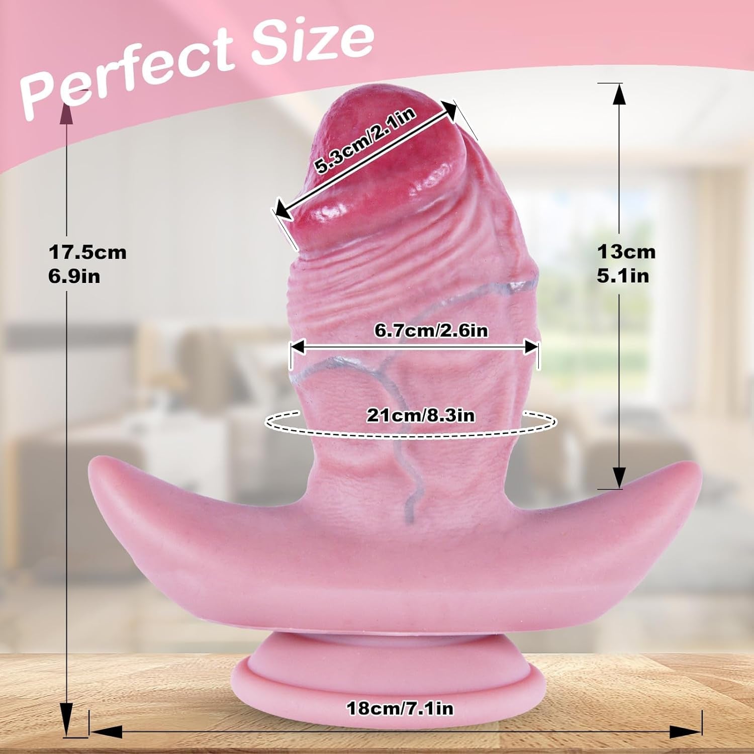 TitanGrip Extra Thick Suction Base Butt Plug