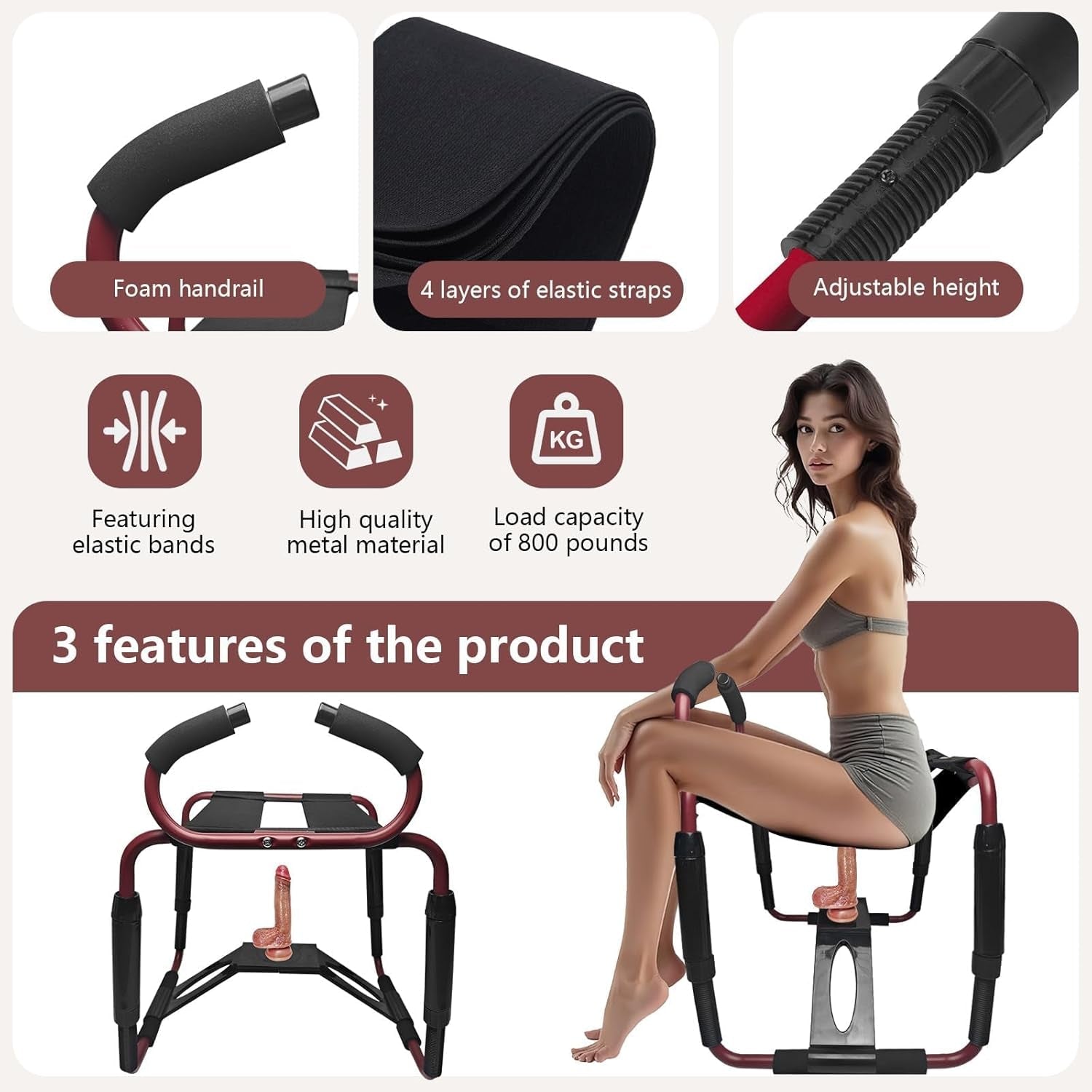 TitanLift Adjustable Motion Intimacy Chair