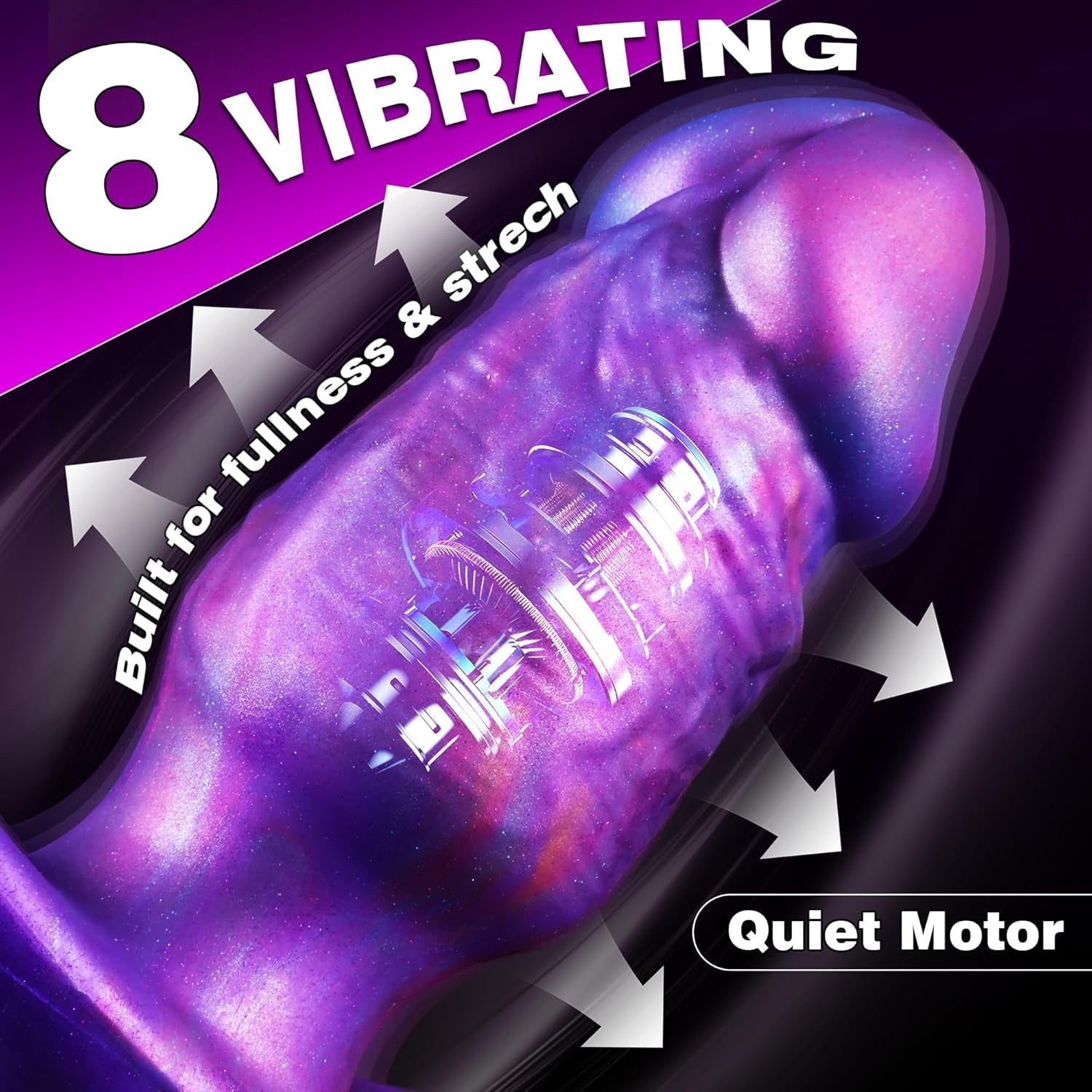 TitanTaper Large Remote-Controlled Vibrating Butt Plug