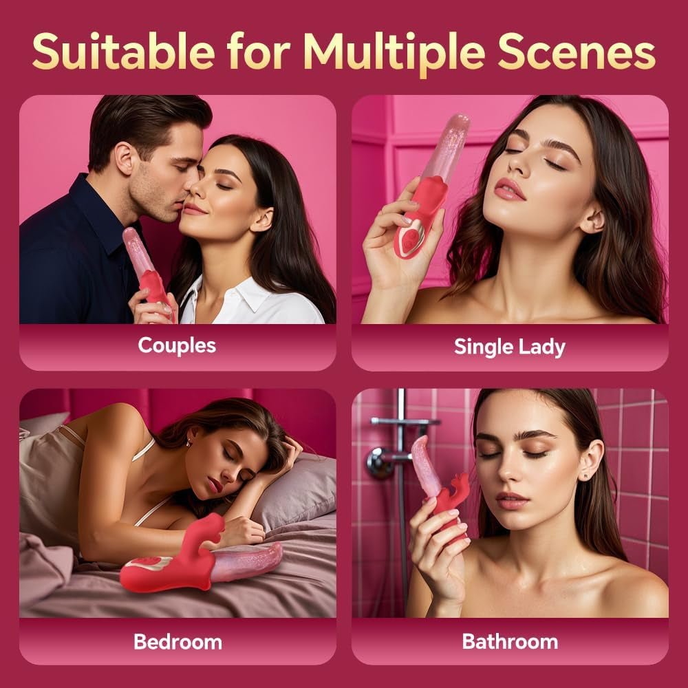 TongueBloom Swinging Tongue G-Spot Vibrator