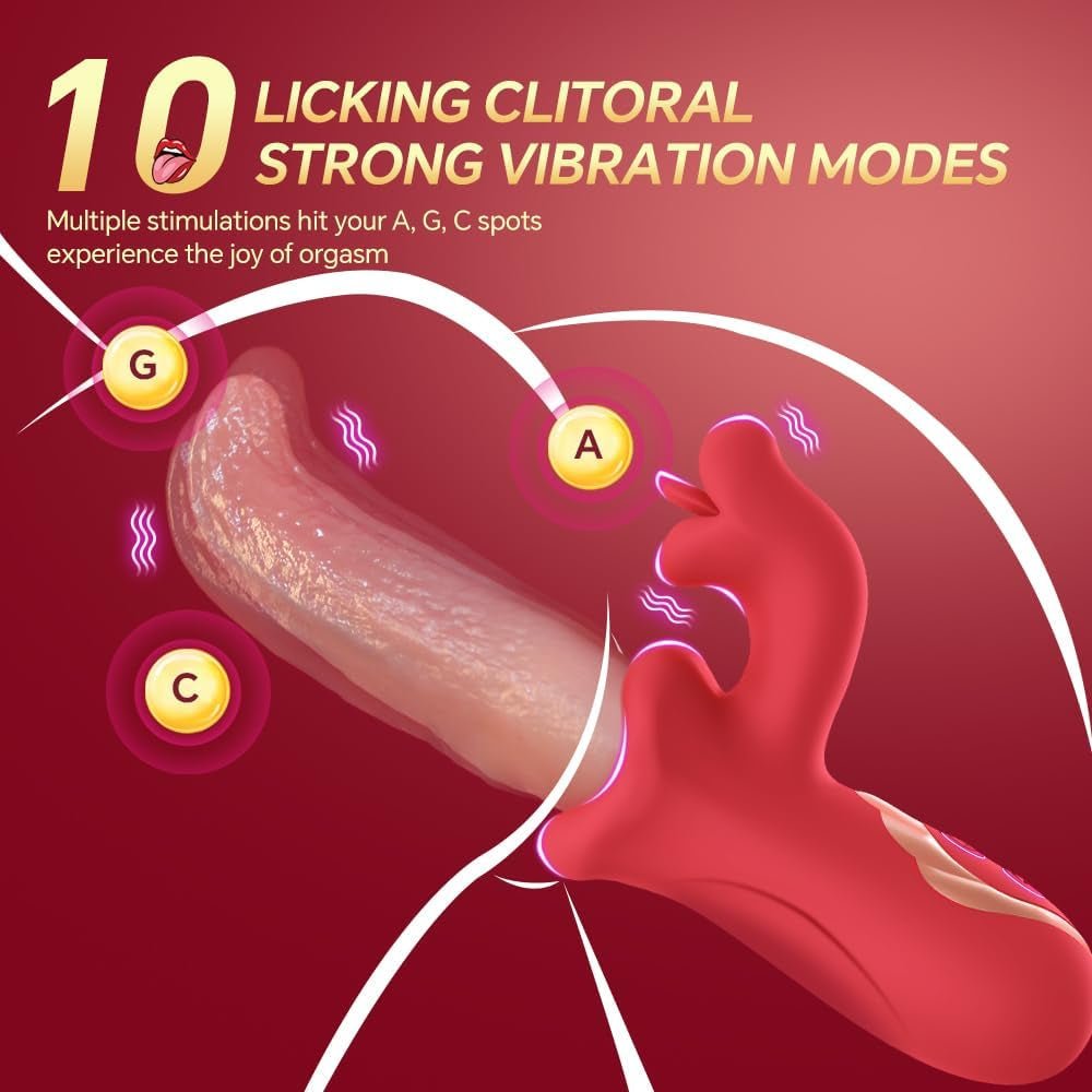 TongueBloom Swinging Tongue G-Spot Vibrator