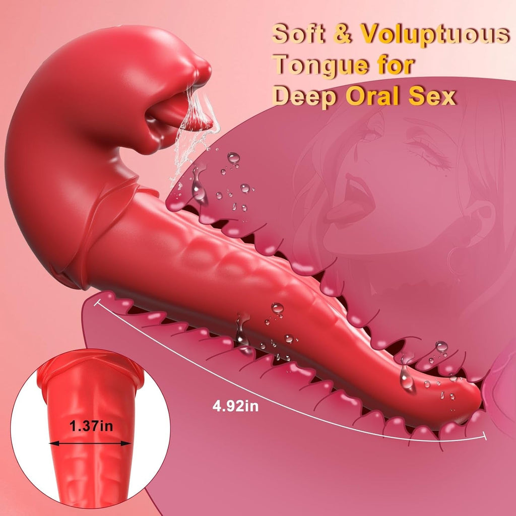 TongueMuse App Control Tongue Flapping Vibrator