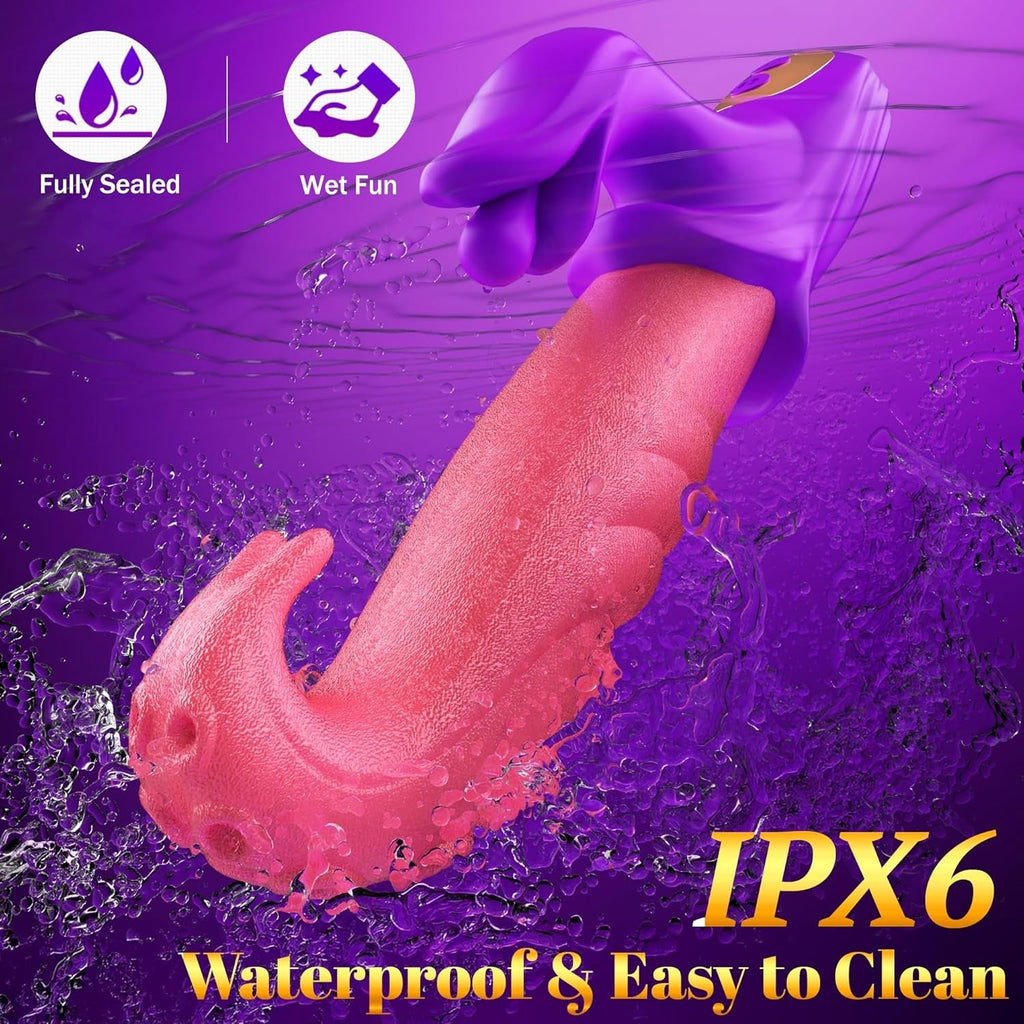 TongueRush App-Controlled Tongue Rabbit Vibrator