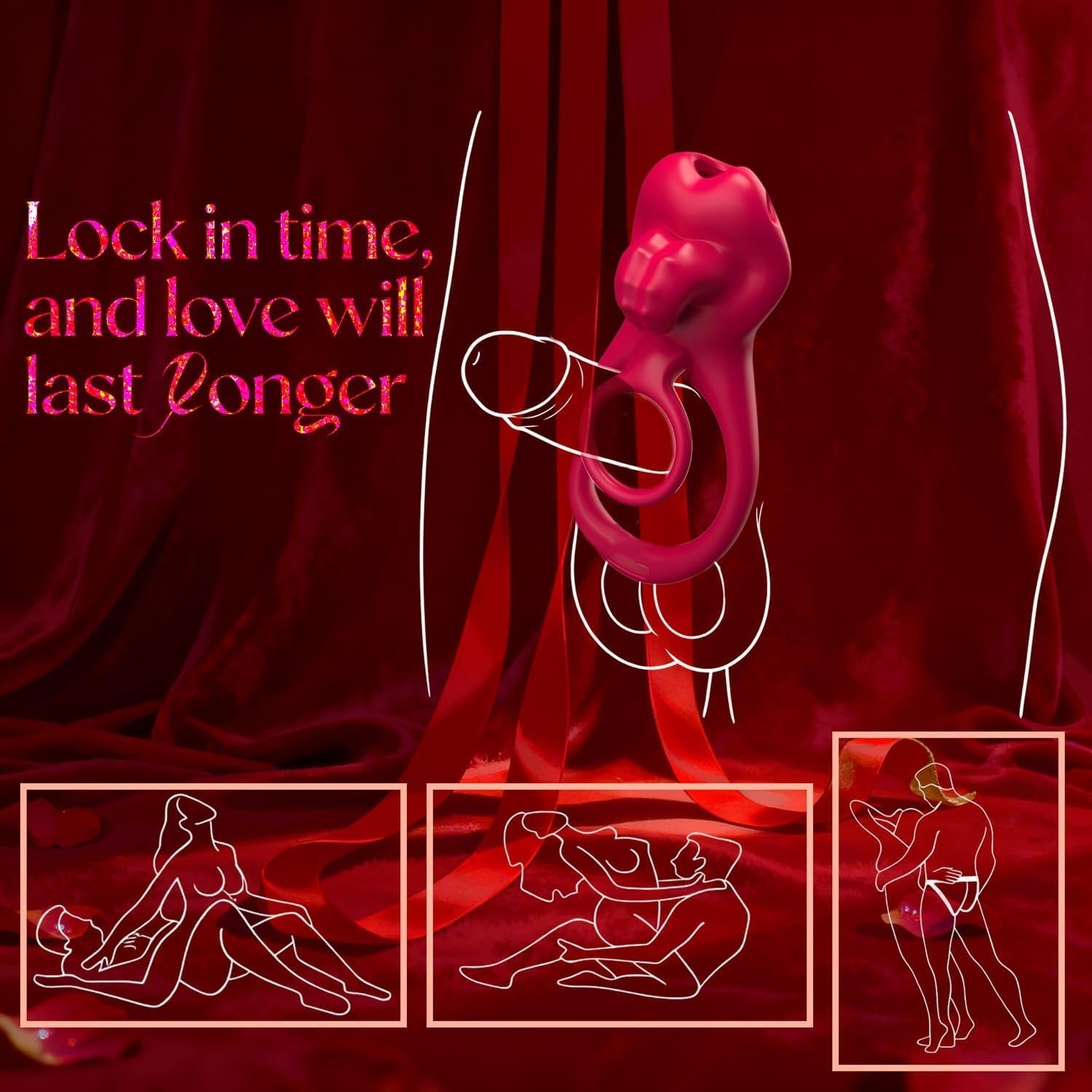 TongueSwitch 2-in-1 Wearable Couples Cock Ring