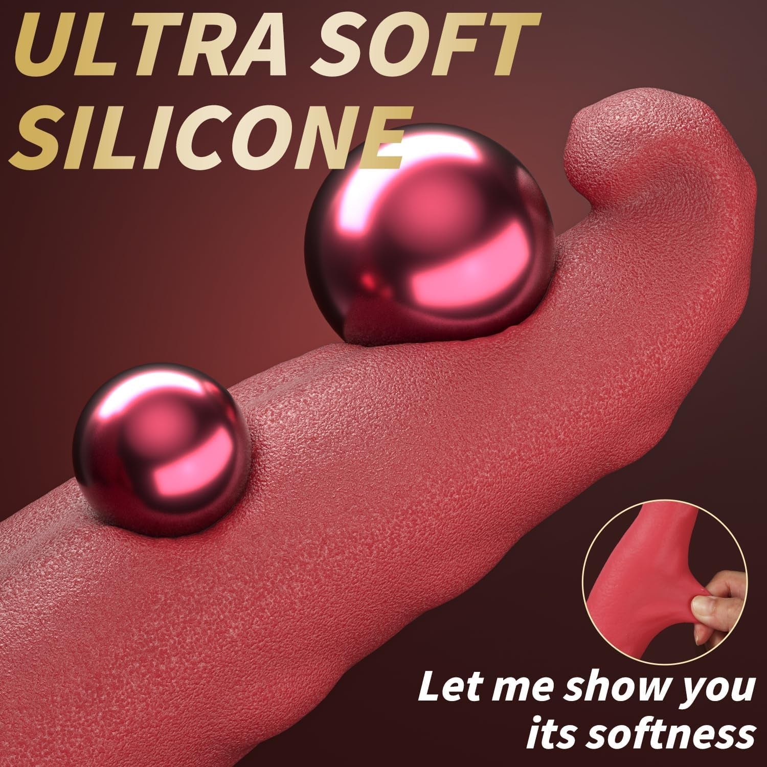 TongueThrust Multi-Stimulation Thrusting Dildo Vibrator