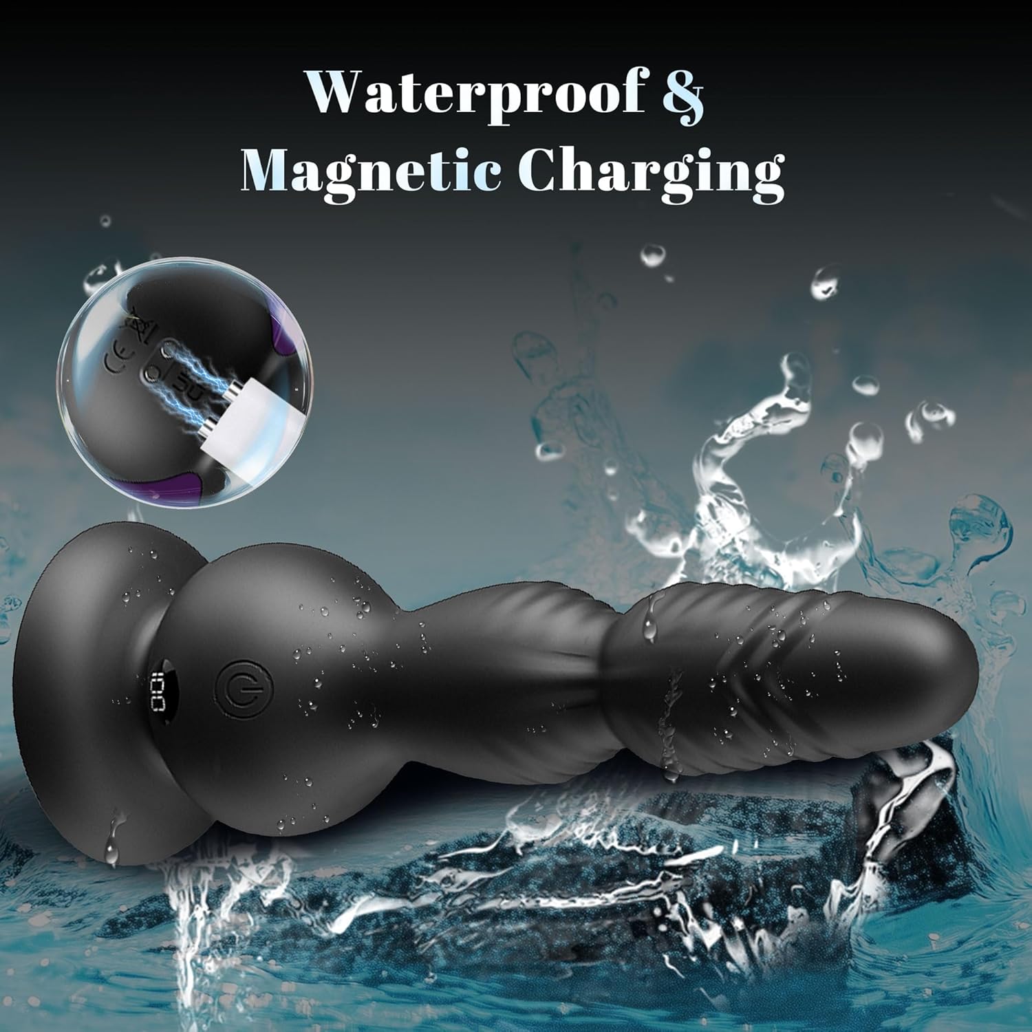 TorqueBeads 6-in-1 Rotating Prostate Massager