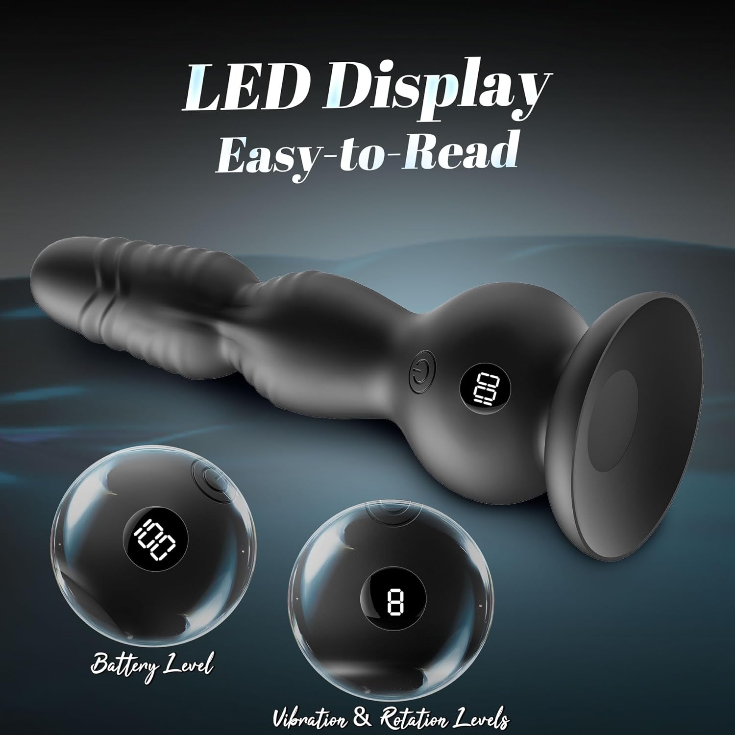 TorqueBeads 6-in-1 Rotating Prostate Massager