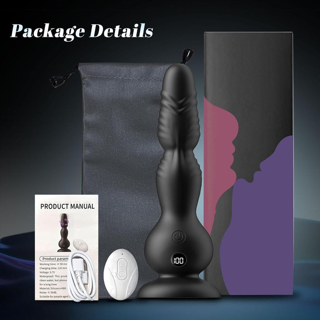 TorqueBeads 6-in-1 Rotating Prostate Massager