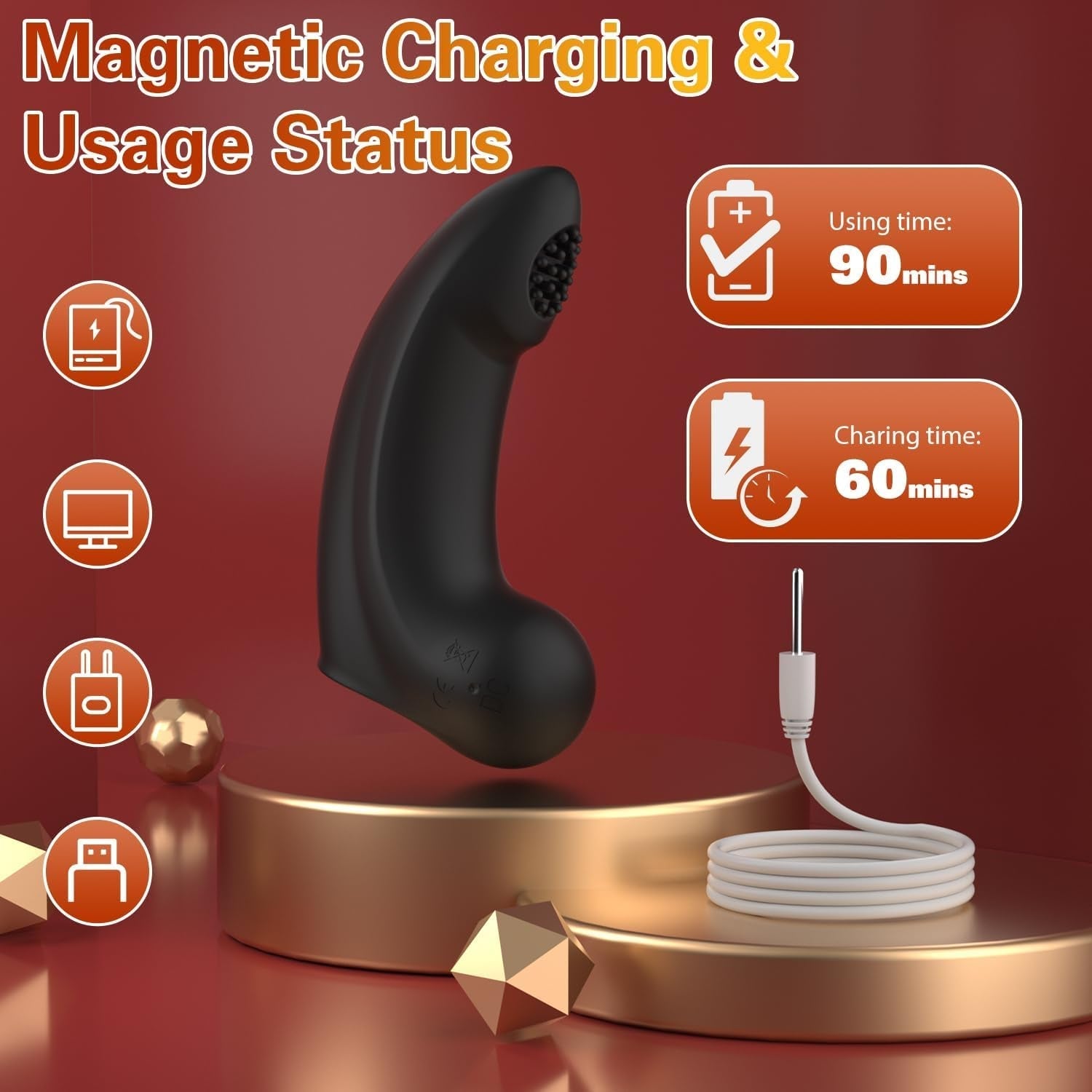 TouchMuse Mini Fingering Vibrator for Couples